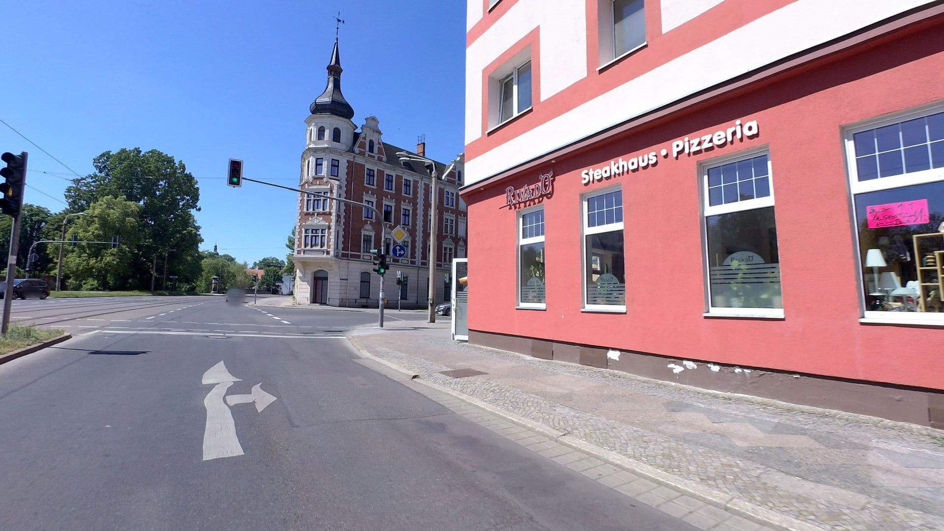 Street view near Ferienwohnung Sandow, Cottbus — © moenk (CC BY-SA · Mapillary)