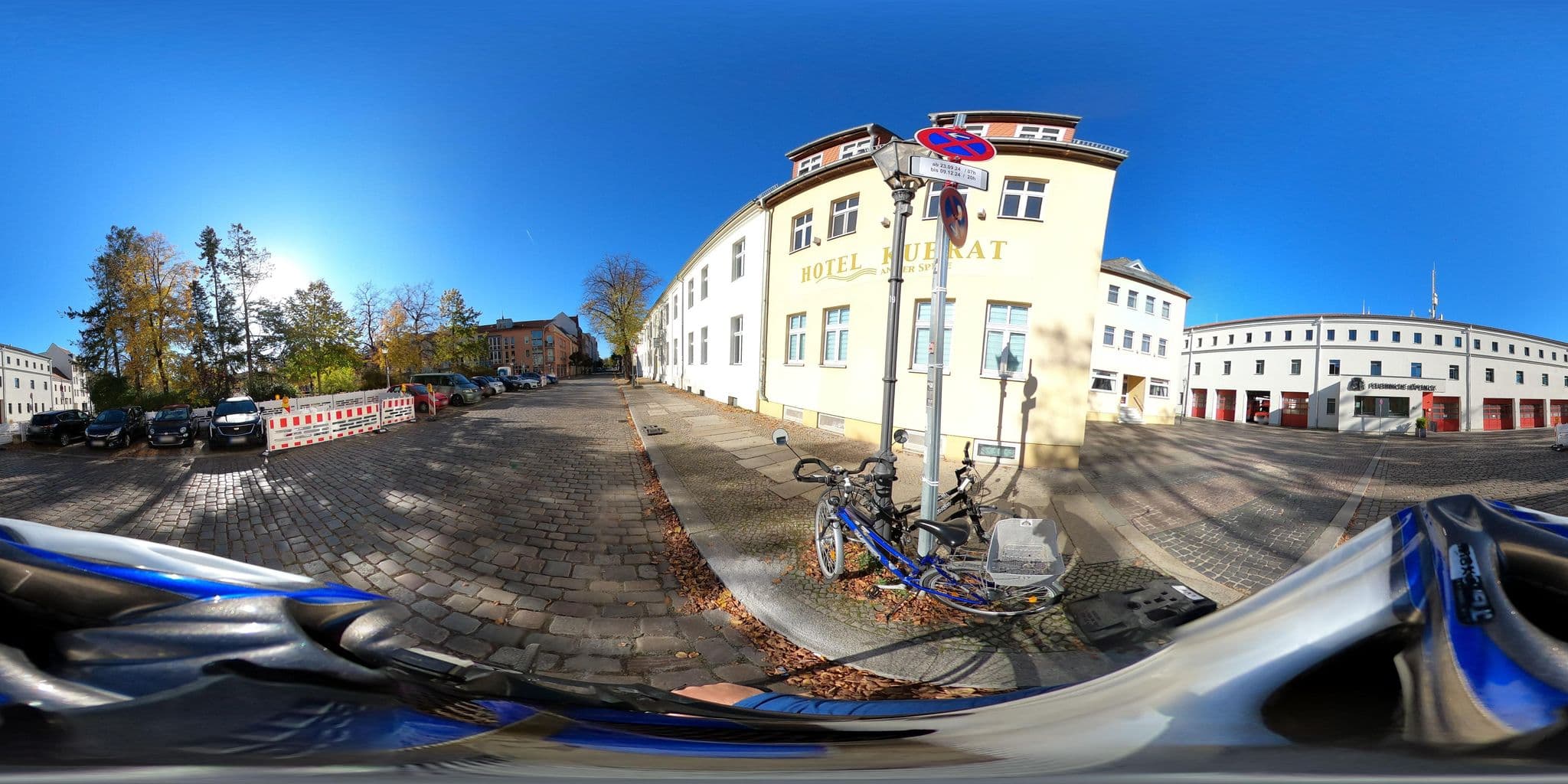 Street view near Kubrat Hotel a/d Spree, Köpenick — © eserte (CC BY-SA · Mapillary)