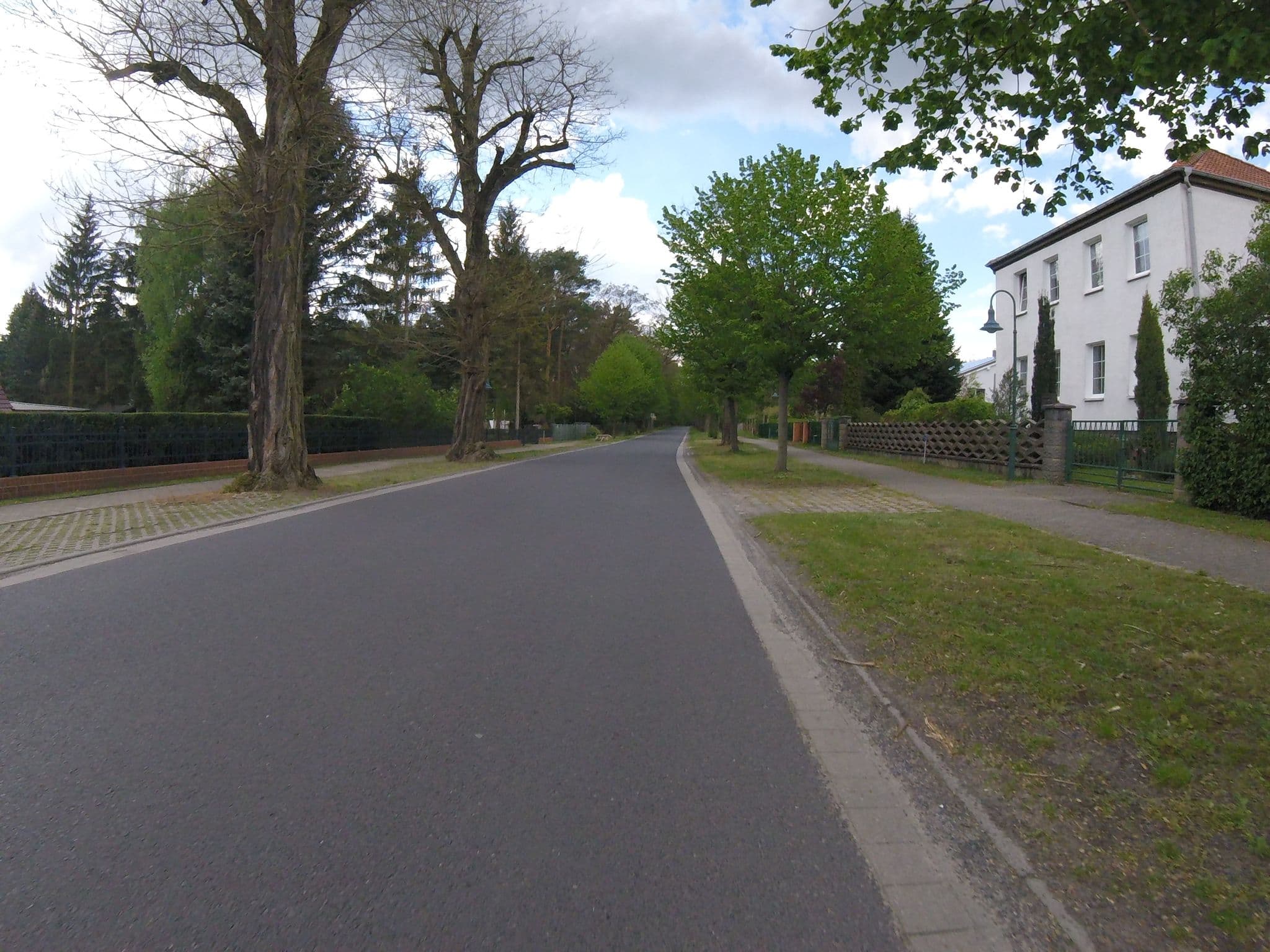Street view near Pension Rödiger, Teupitz — © rik (CC BY-SA · Mapillary)