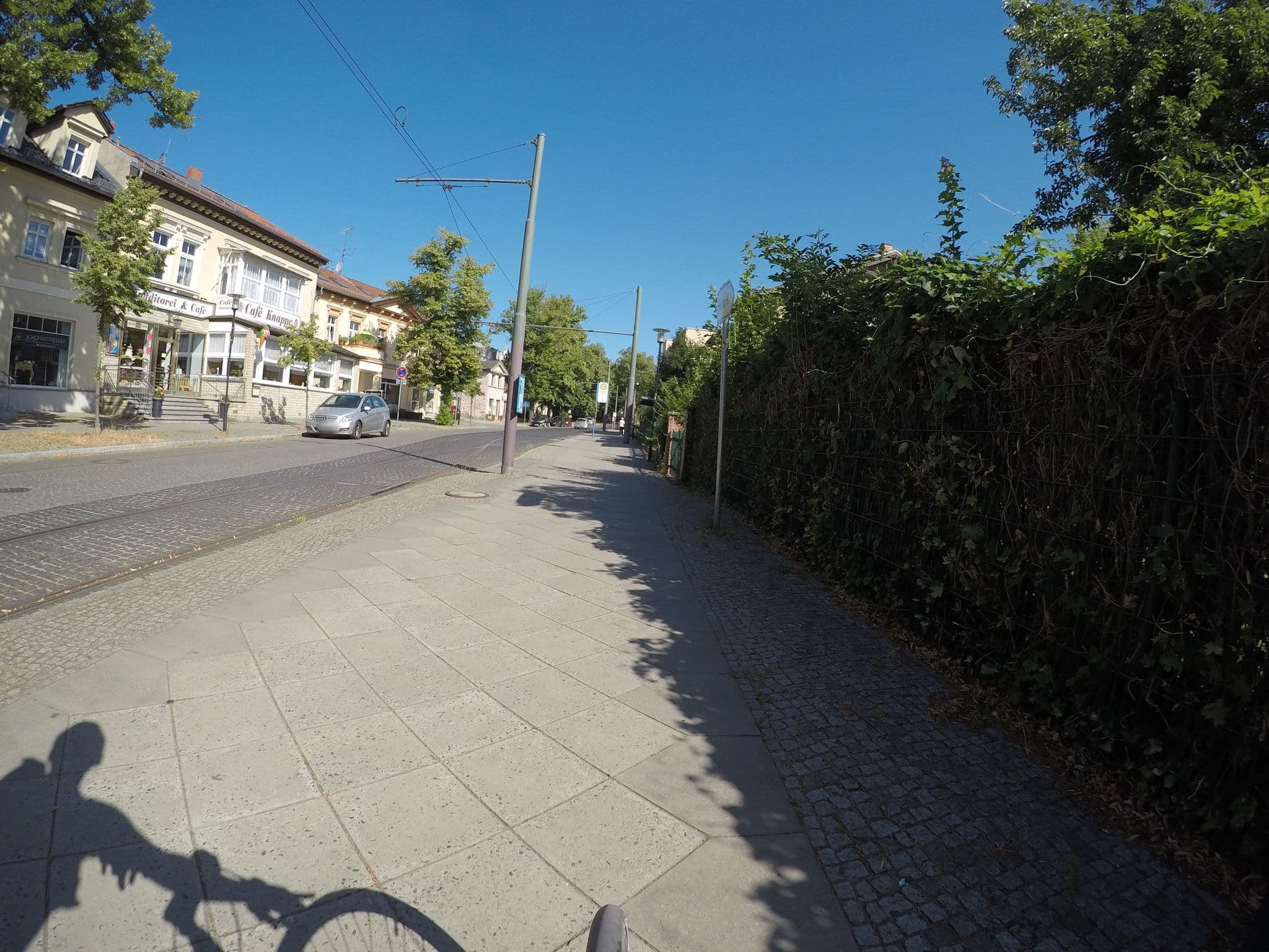 Street view near Ferienwohnung An der Schleuse, Woltersdorf — © kartonage (CC BY-SA · Mapillary)