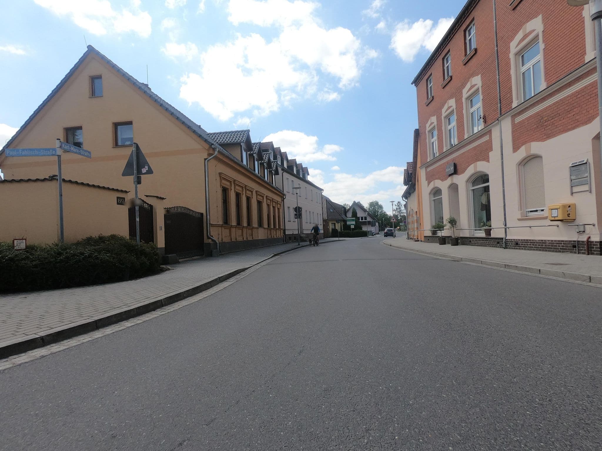 Street view near Ferienwohnung "Tauscher", Lubnjow — © carlheinz (CC BY-SA · Mapillary)