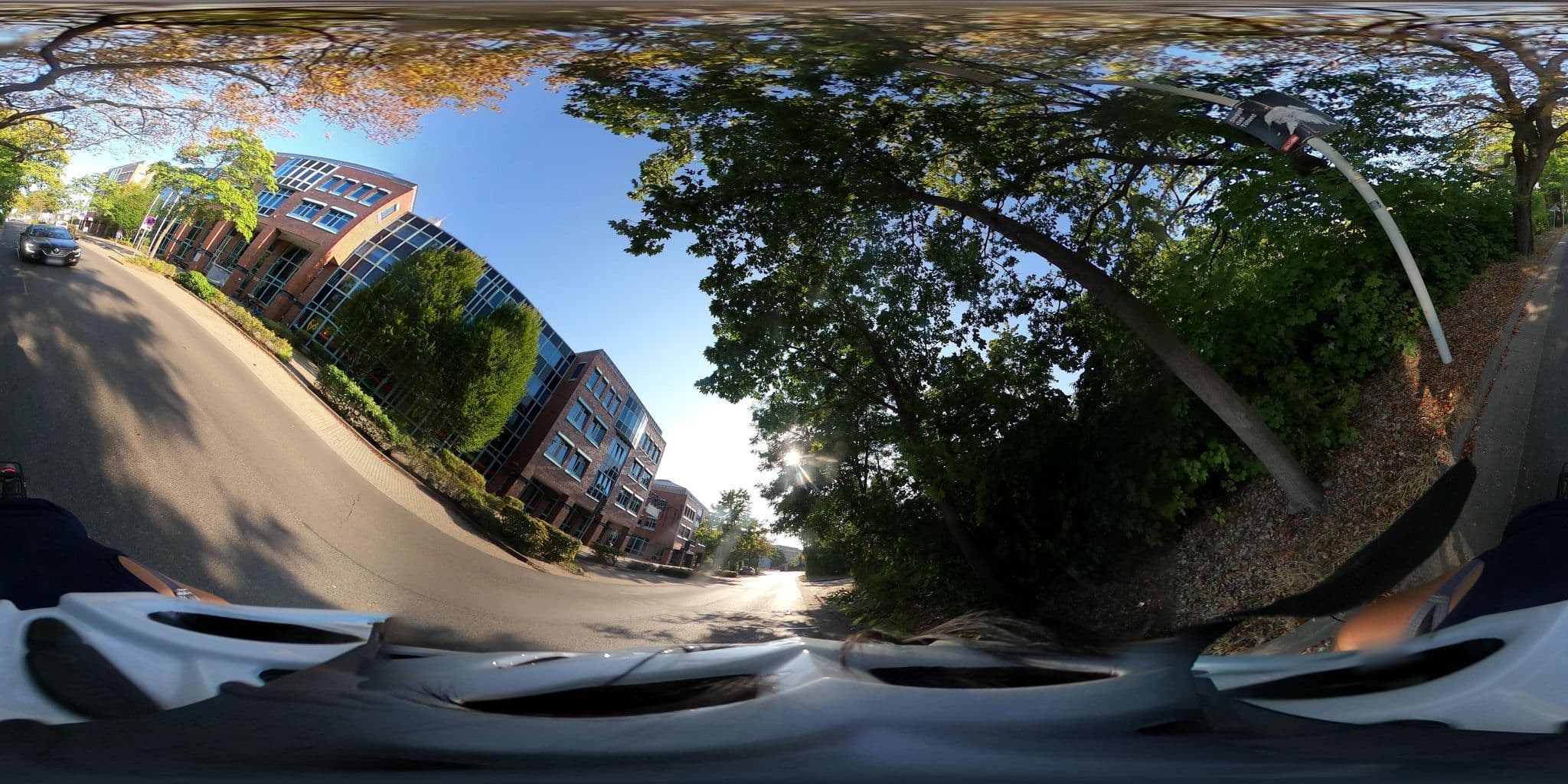 Street view near Seniorenresidenz Sanzeberg, Cottbus — © hitzi (CC BY-SA · Mapillary)