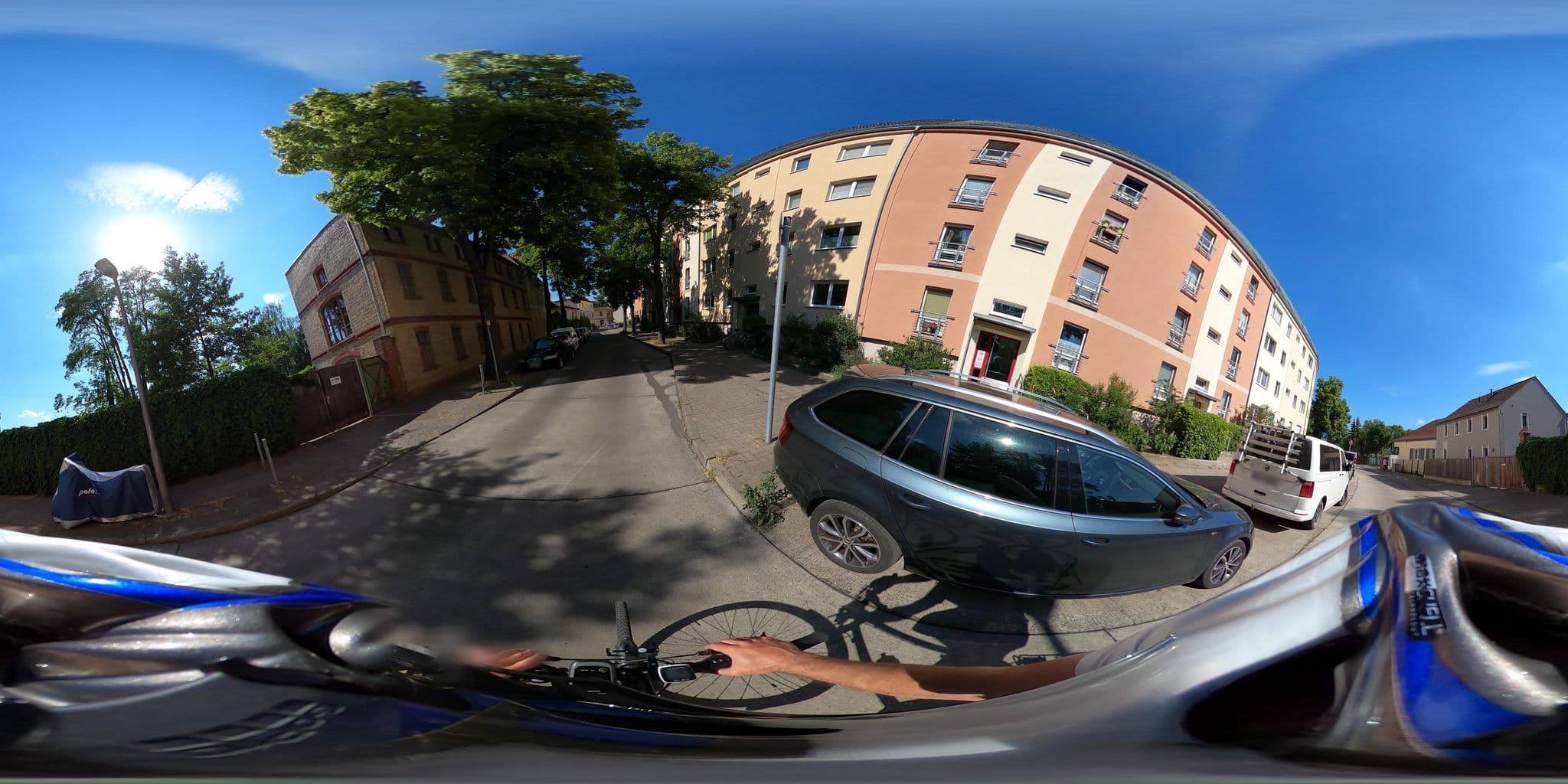 Street view near Hostel am Flussbad, Berlin Köpenick — © eserte (CC BY-SA · Mapillary)