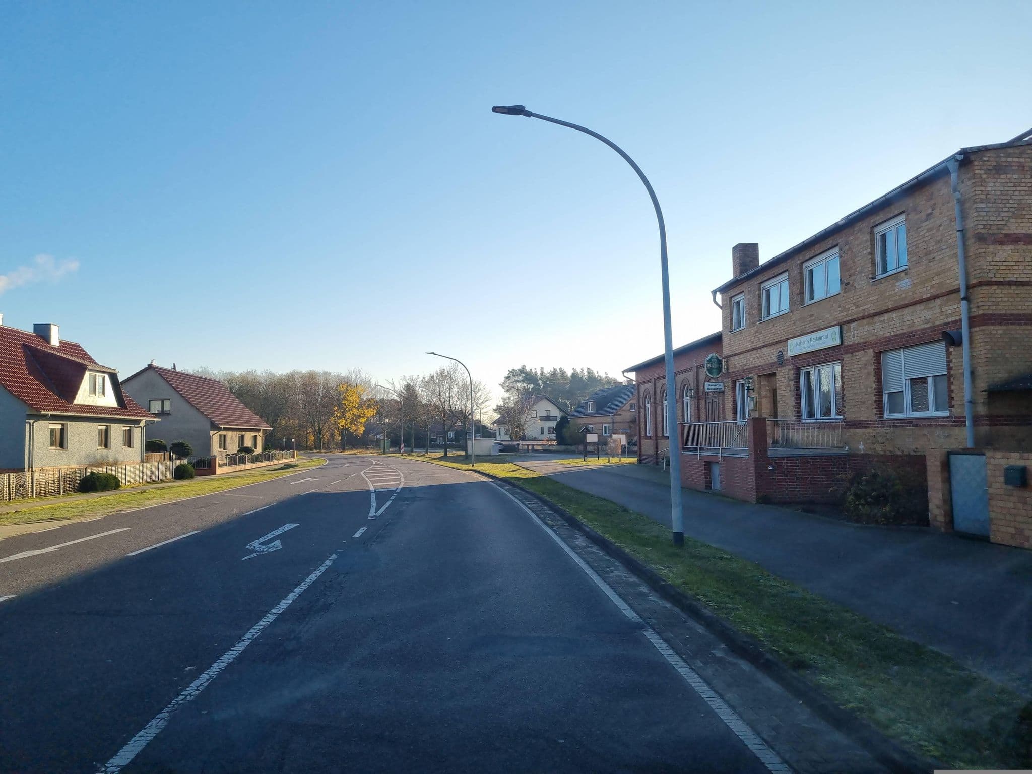 Street view near Ferienwohnung Kaiser Lübben, Lubin — © dsmm (CC BY-SA · Mapillary)