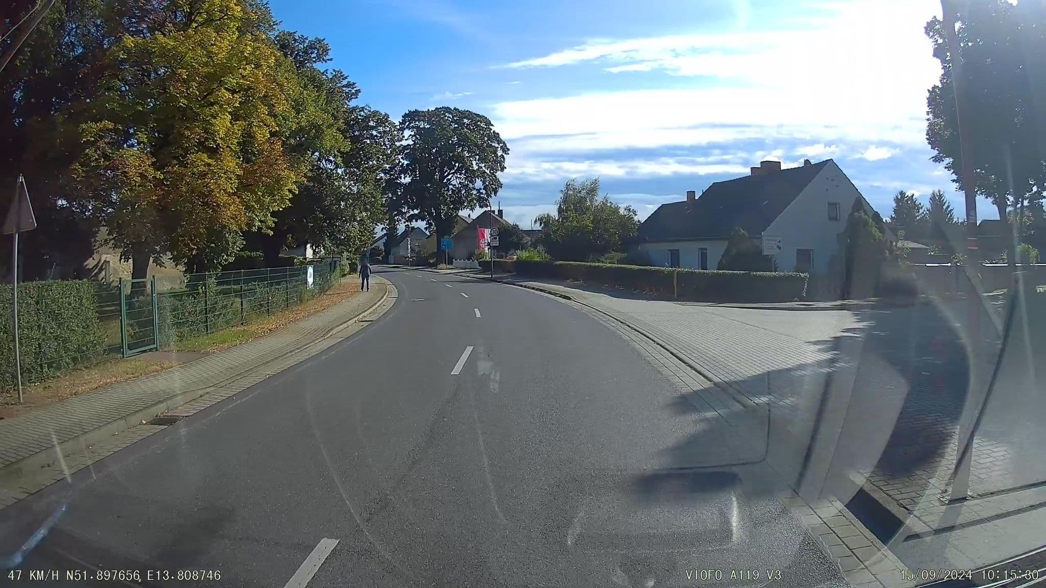 Street view near Michelchen Gerd Pension, Lubin — © alexander2010 (CC BY-SA · Mapillary)