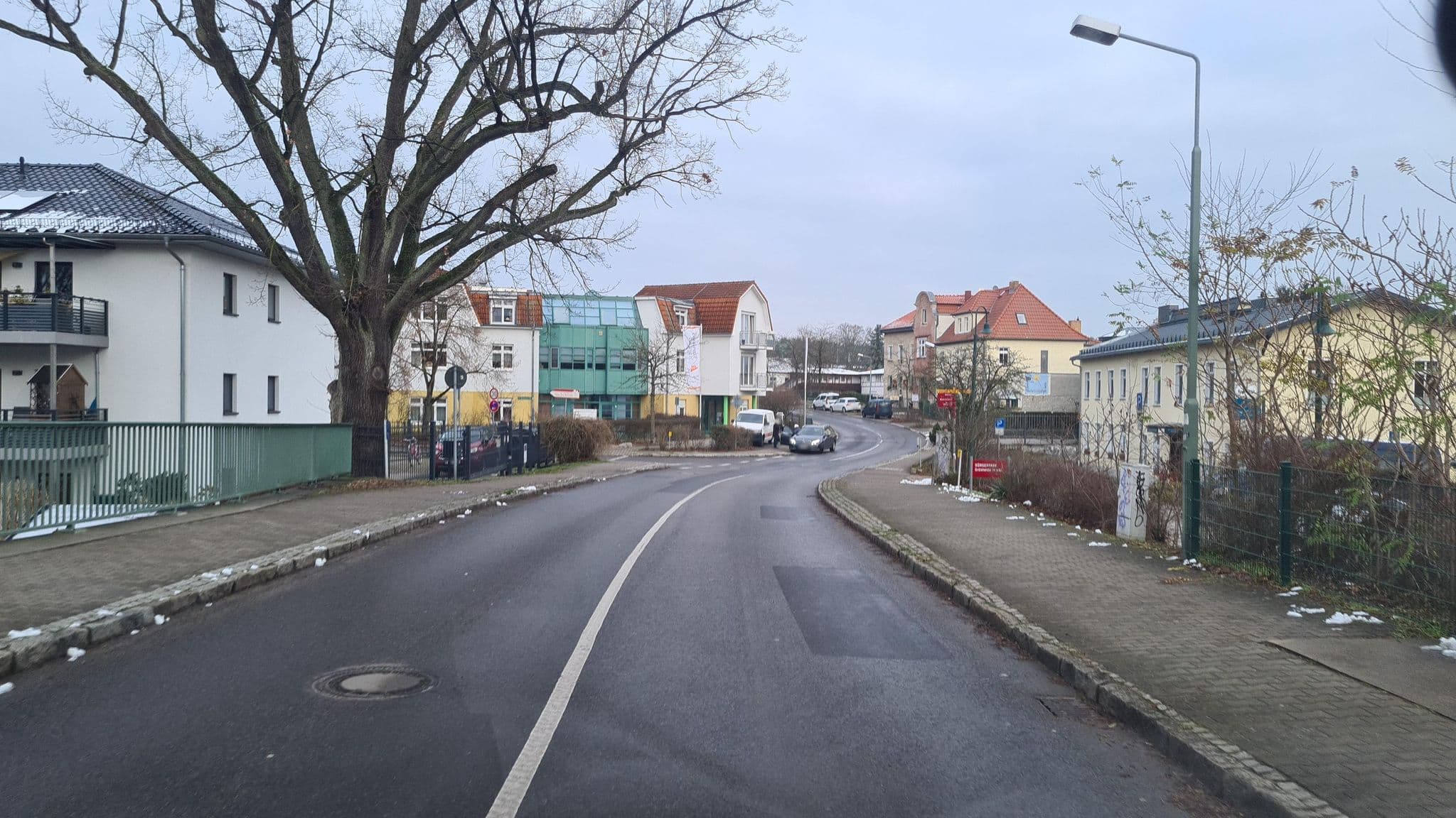 Street view near Jugendfreizeitstätte d. CVJM Frankfurt, Grünheide — © dsmm (CC BY-SA · Mapillary)
