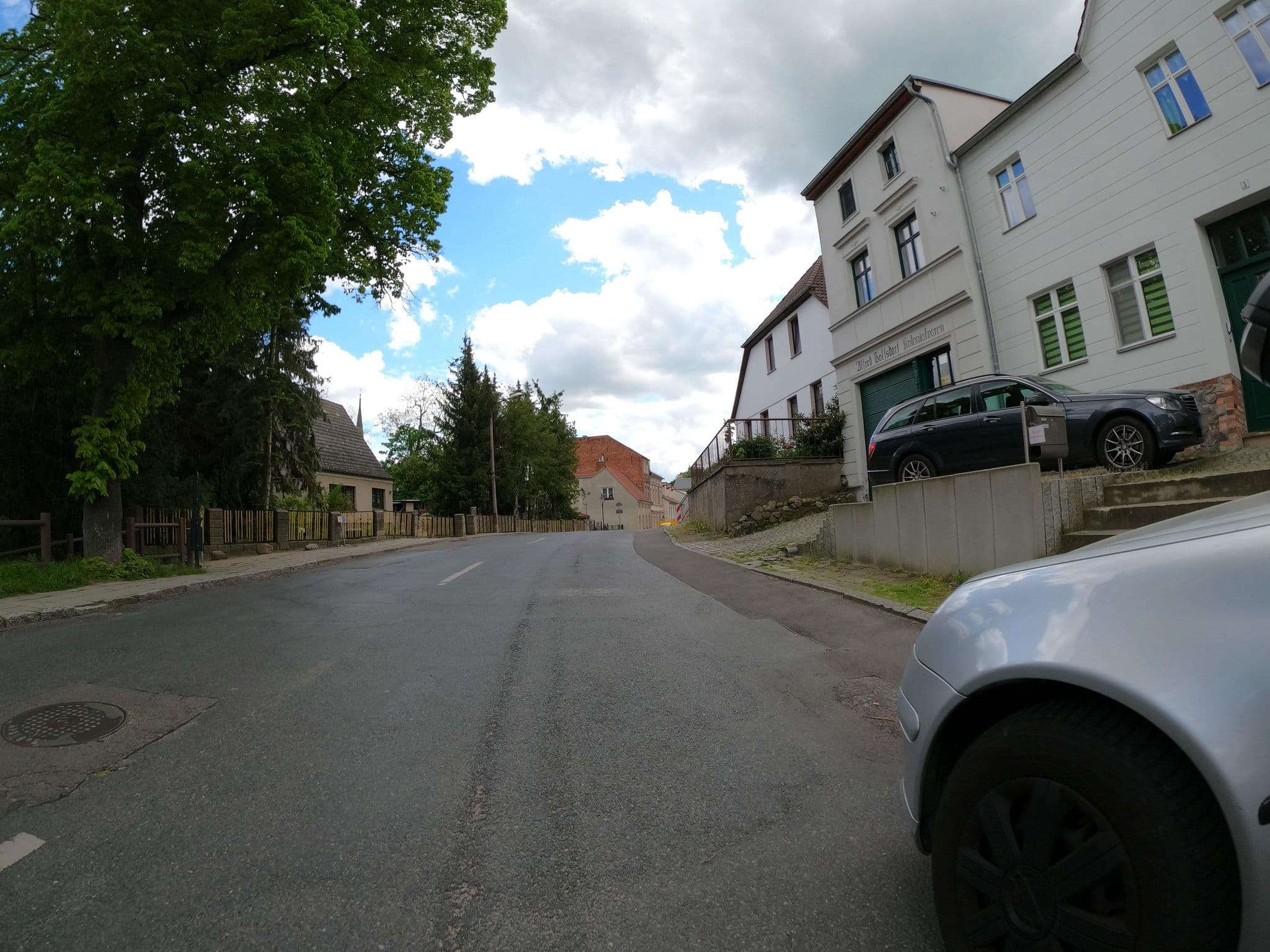 Street view near Zimmervermietung Sylvia Enge / Inh. D.Hopfmann Zimmervermietung, Bad Freienwalde — © Langfahrer (CC BY-SA · Mapillary)