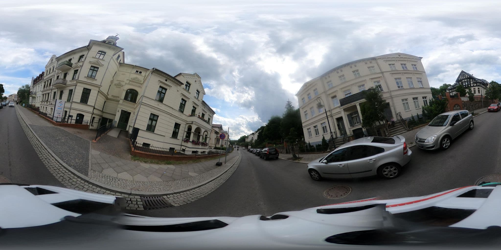 Street view near Ferienwohnung Laudanski Bad Freienwalde, Bad Freienwalde — © Oderradler (CC BY-SA · Mapillary)