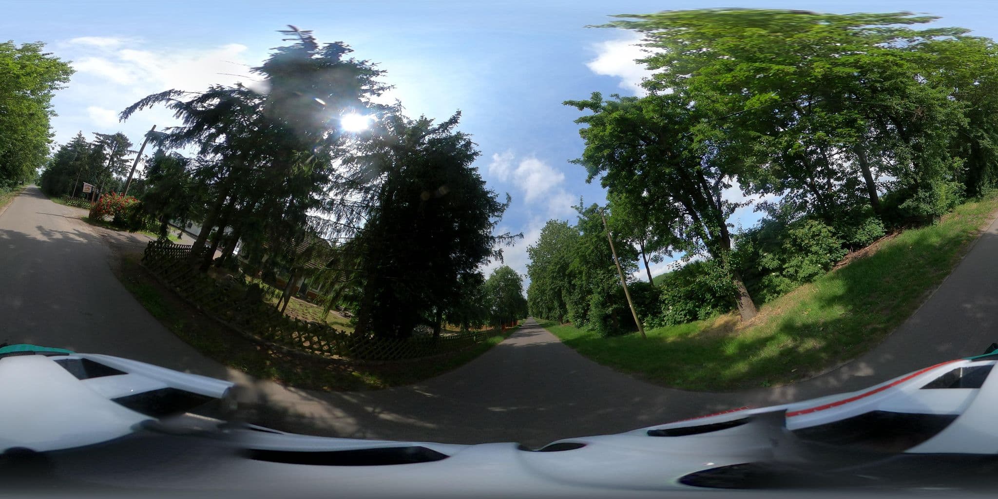 Street view near Ferienhaus zum Jagdschlösschen, Letschin — © Oderradler (CC BY-SA · Mapillary)