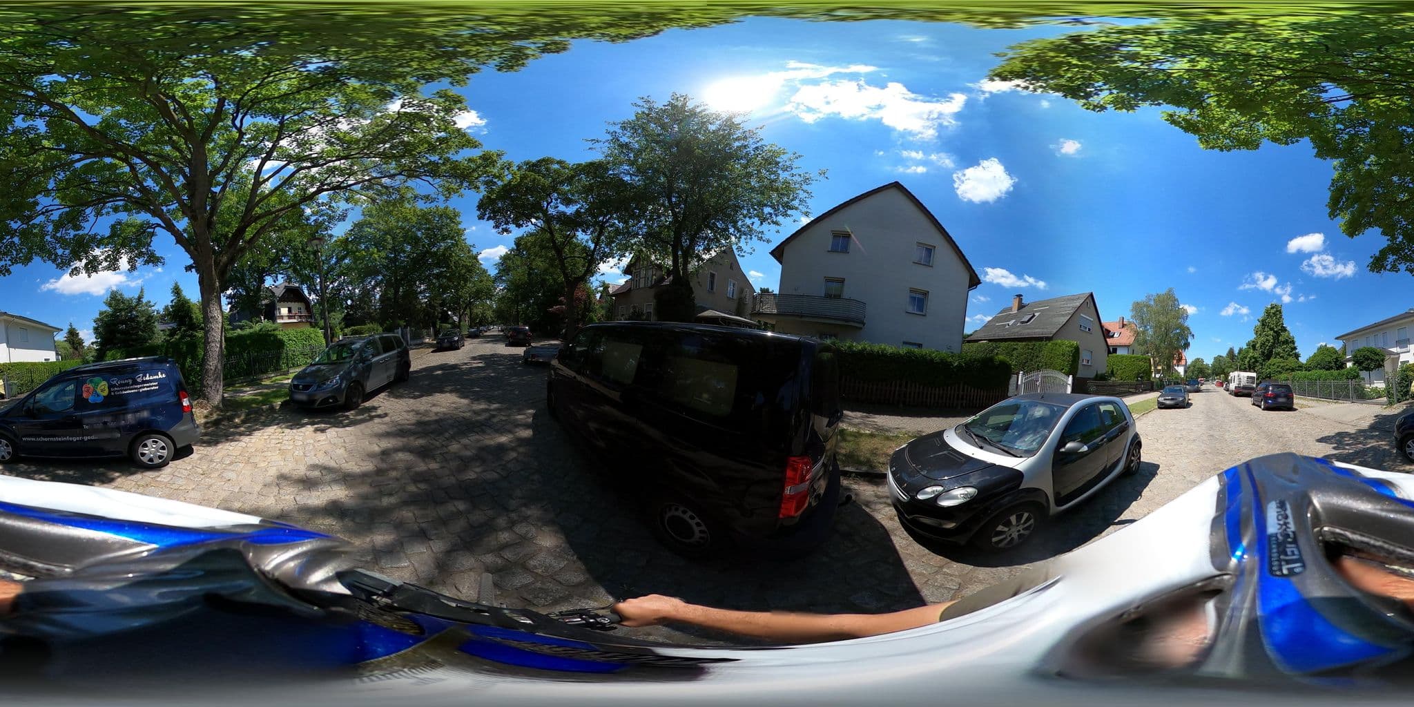 Street view near Hotel & Restaurant An den Birken, Mahlsdorf — © eserte (CC BY-SA · Mapillary)