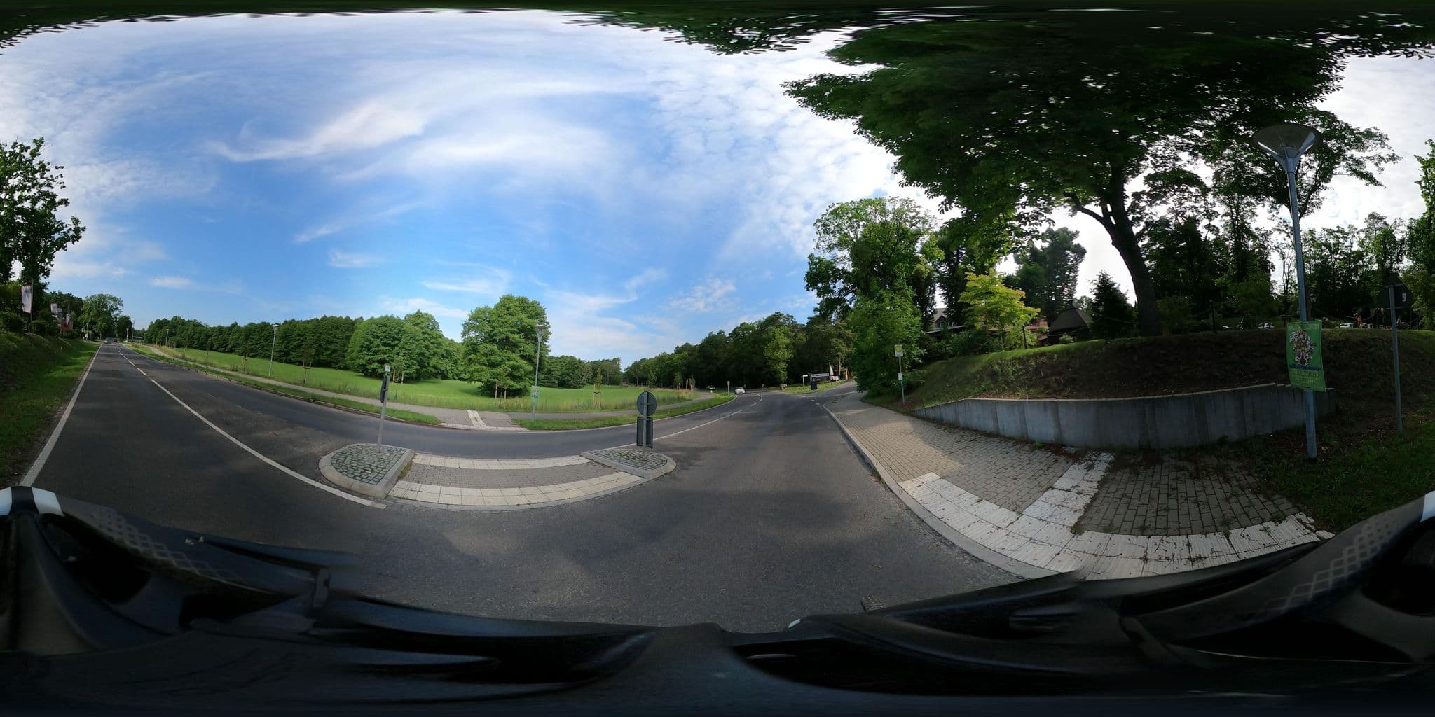 Street view near Castle & Garden Strausberg GmbH & Co, Strausberg — © stefanhrt (CC BY-SA · Mapillary)