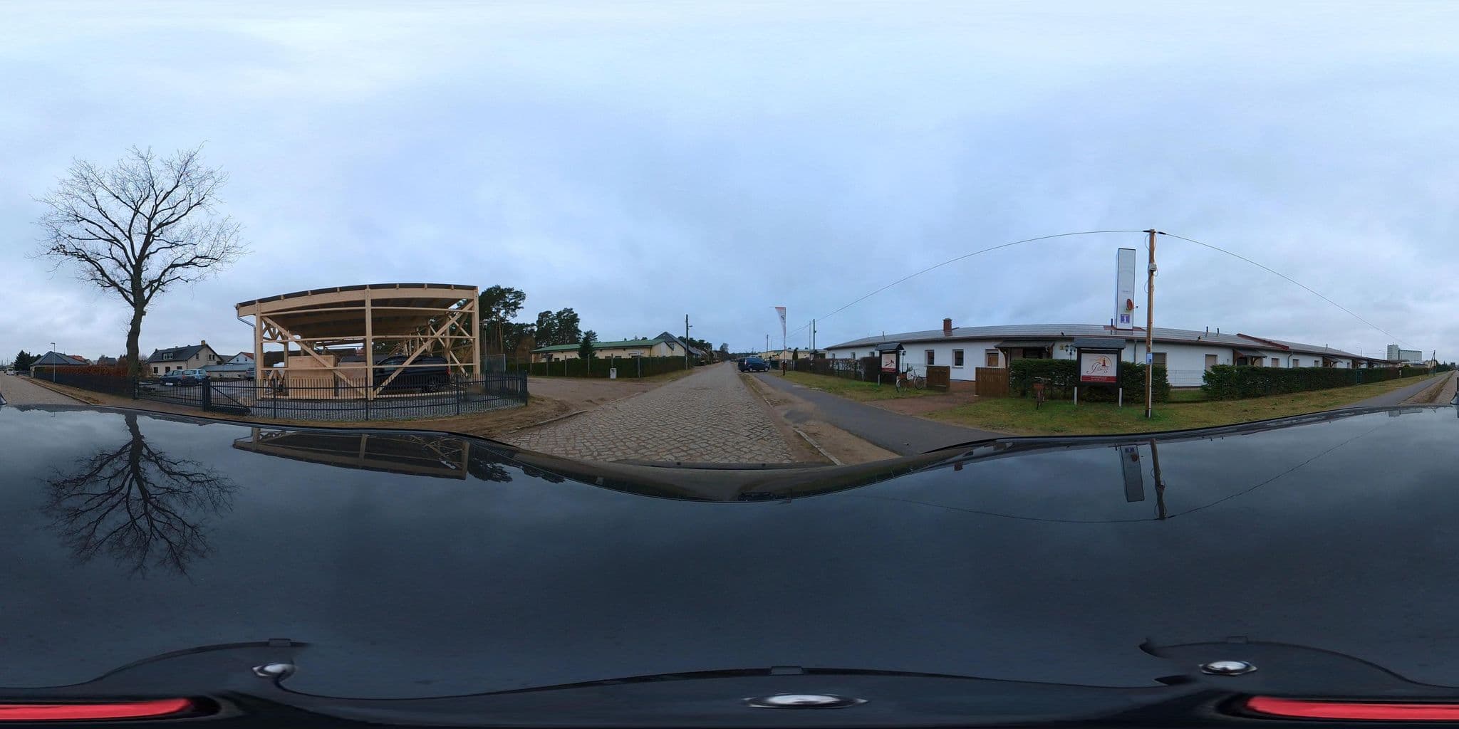 Street view near Pension am Radweg & Ristorante Juani, Wriezen — © stadtraumGmbH (CC BY-SA · Mapillary)