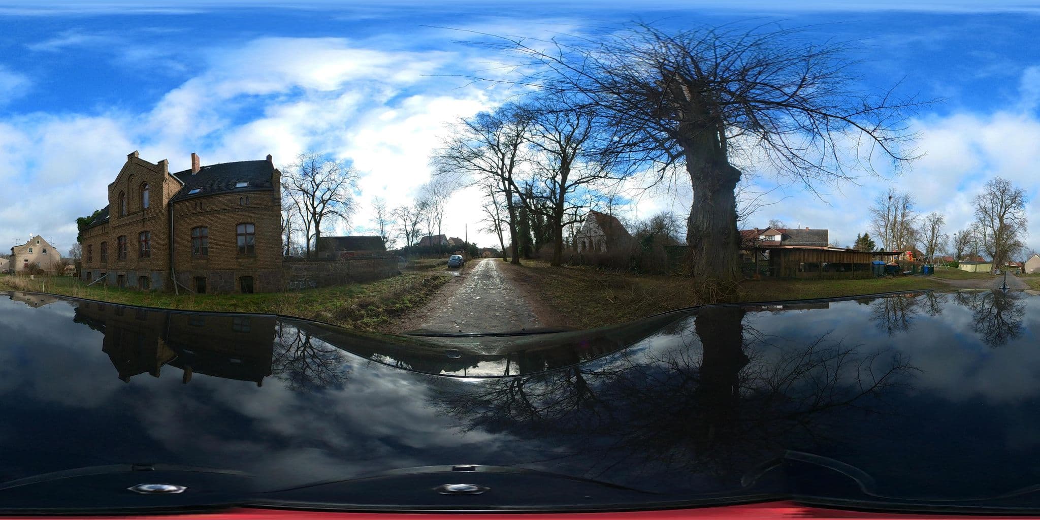 Street view near Schafwollmanufaktur und Pension Dornröschen, Wriezen — © stadtraumGmbH (CC BY-SA · Mapillary)