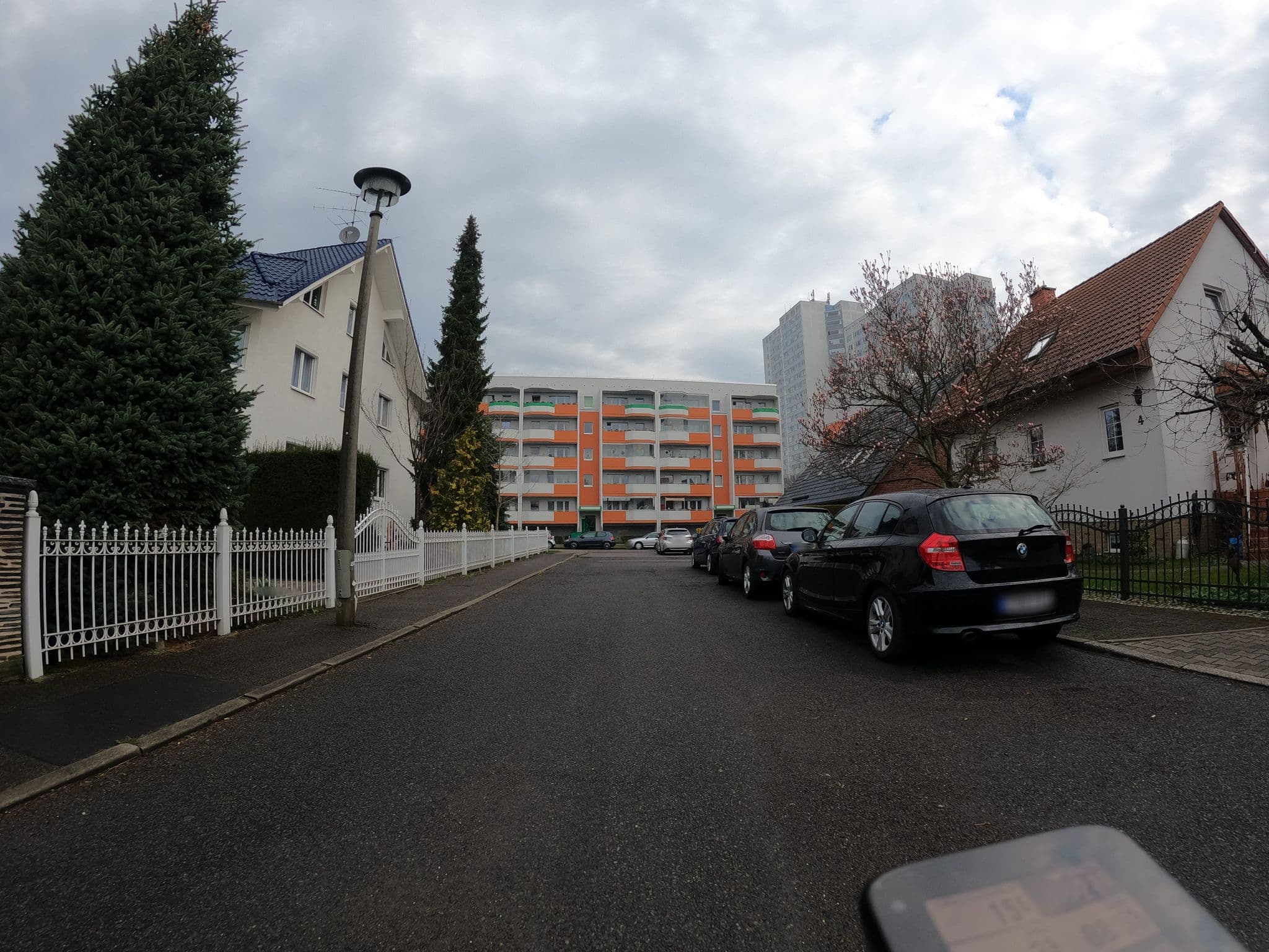 Street view near Pension Engelke, Marzahn — © stefanhrt (CC BY-SA · Mapillary)