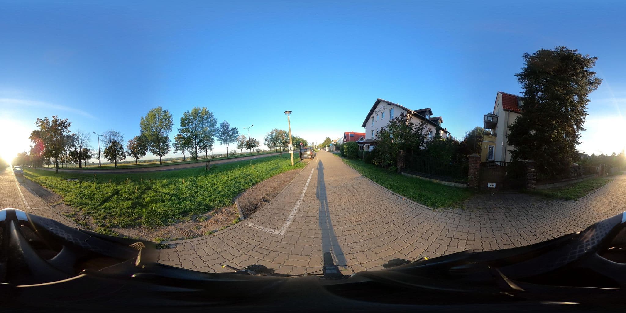 Street view near Hotel-Restaurant Wendland, Mahlsdorf — © stefanhrt (CC BY-SA · Mapillary)