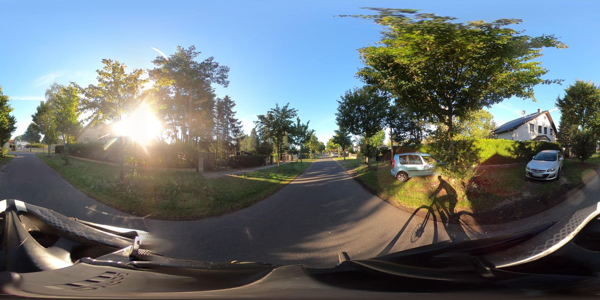 Street view near Bärbel Runge, Mahlsdorf — © stefanhrt (CC BY-SA · Mapillary)