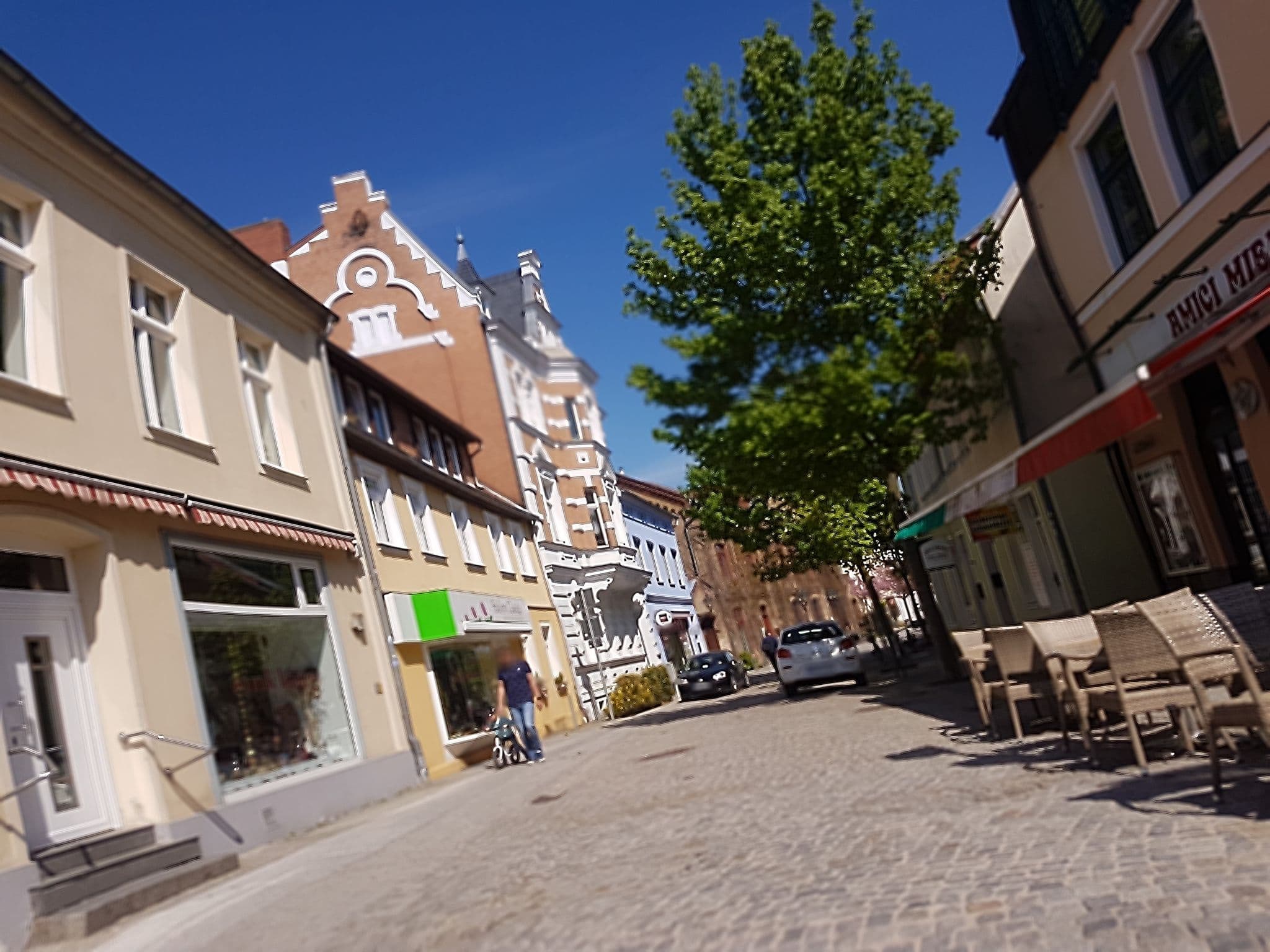 Street view near Altstadtapartment Carli, Waren — © mkw (CC BY-SA · Mapillary)