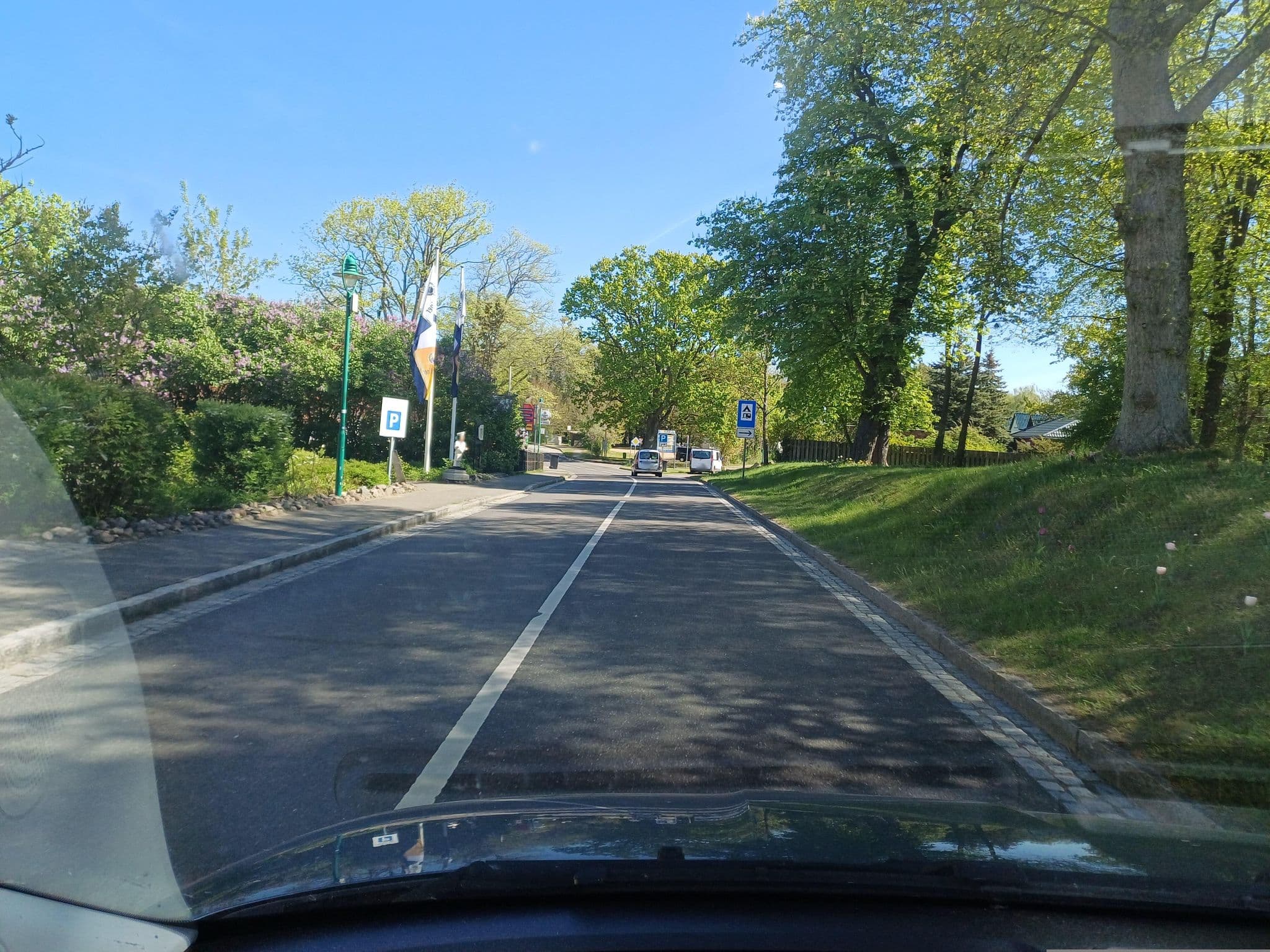 Street view near Hotel Ambiente, Wesenberg — © wentus (CC BY-SA · Mapillary)