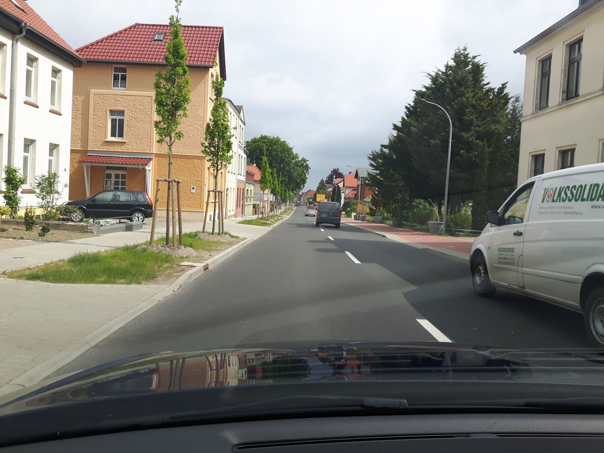 Street view near Stadtoase Zeitlos, Teterow — © changchun1 (CC BY-SA · Mapillary)