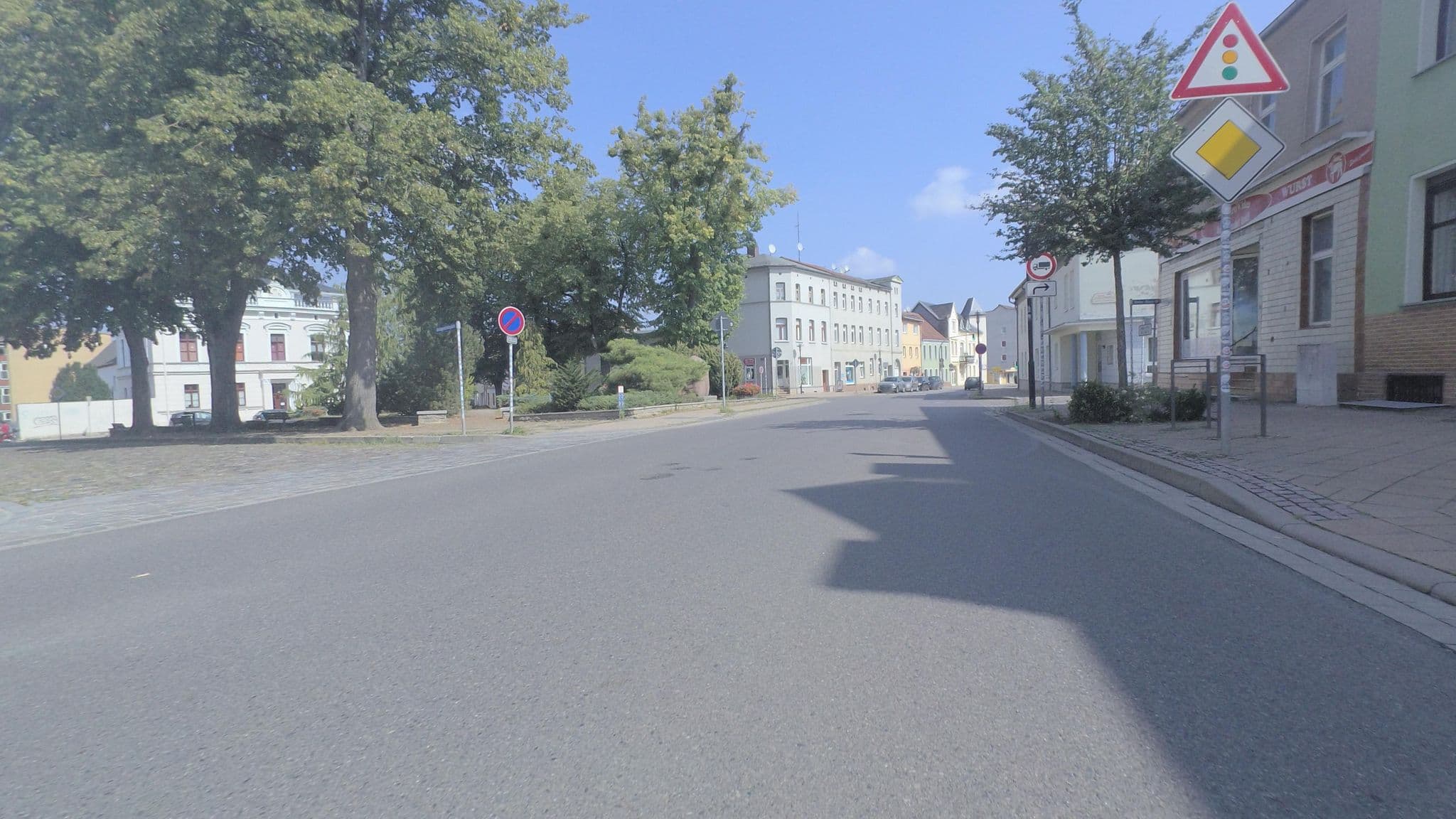 Street view near Pension Gau, Malchin — © britiger (CC BY-SA · Mapillary)