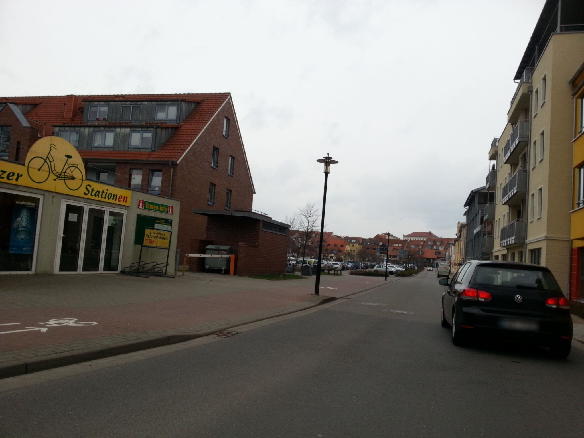 Street view near Haus Kim, Waren — © mkw (CC BY-SA · Mapillary)