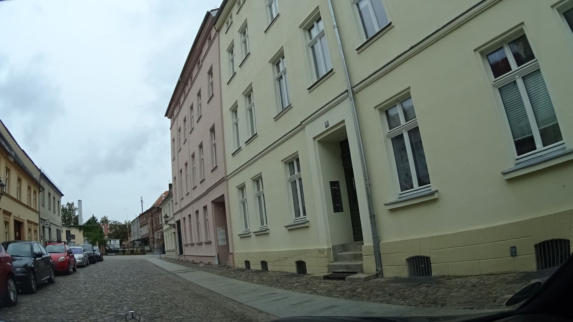 Street view near Pension Klostereck, Neuruppin — © nrpoprfoto (CC BY-SA · Mapillary)