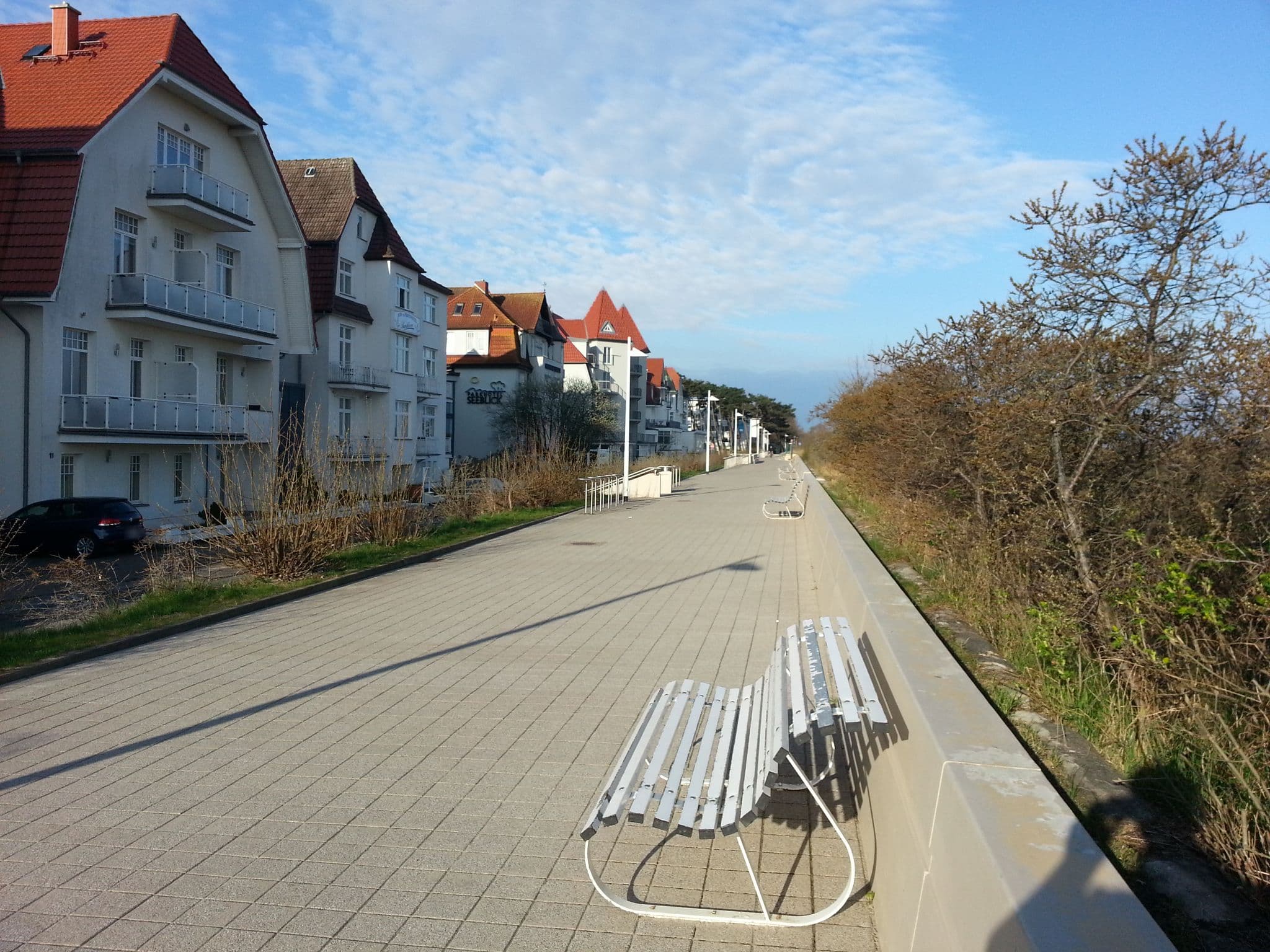 Street view near FeWo Strandblick, Warnemünde — © bluescreen (CC BY-SA · Mapillary)