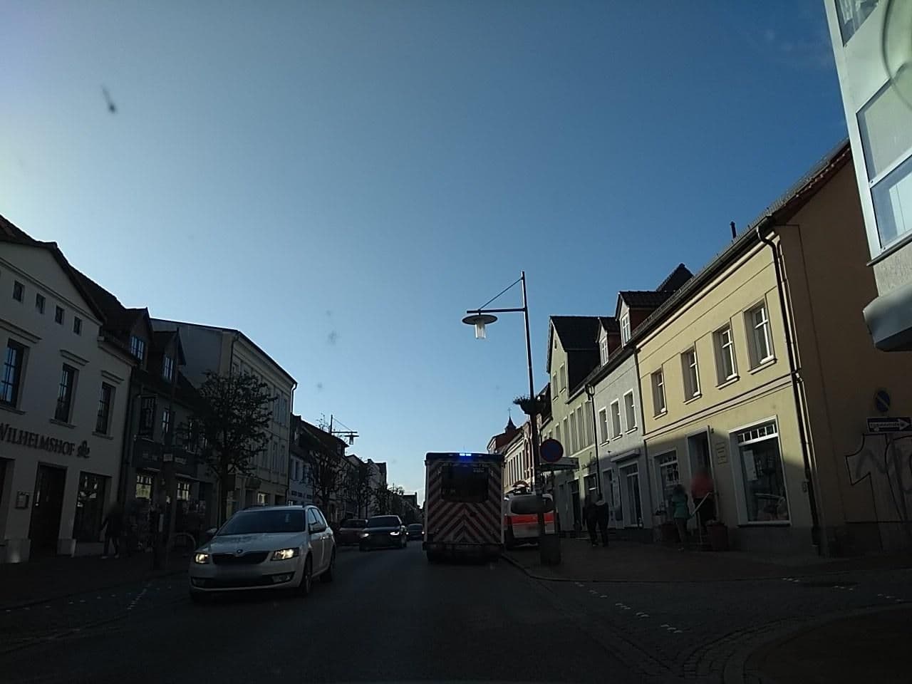 Street view near Hotel Wilhelmshof, Ribnitz-Damgarten — © thetornado76 (CC BY-SA · Mapillary)