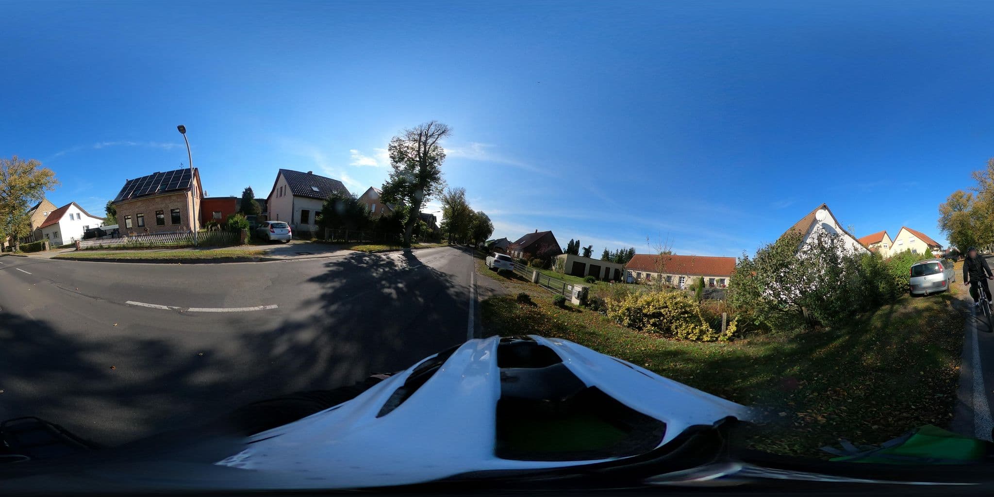 Street view near Ferienwohnung ab zum Haff, Ueckermünde — © Mobilitaetswerk (CC BY-SA · Mapillary)