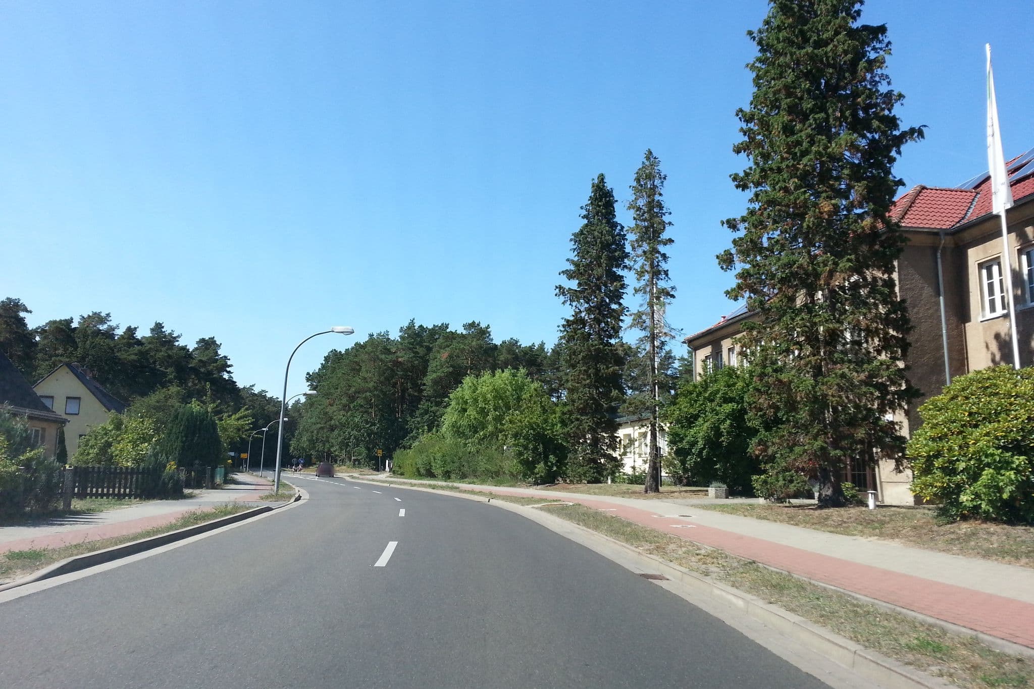Street view near Hotel Zum Forsthaus, Torgelow — © wolf748494 (CC BY-SA · Mapillary)
