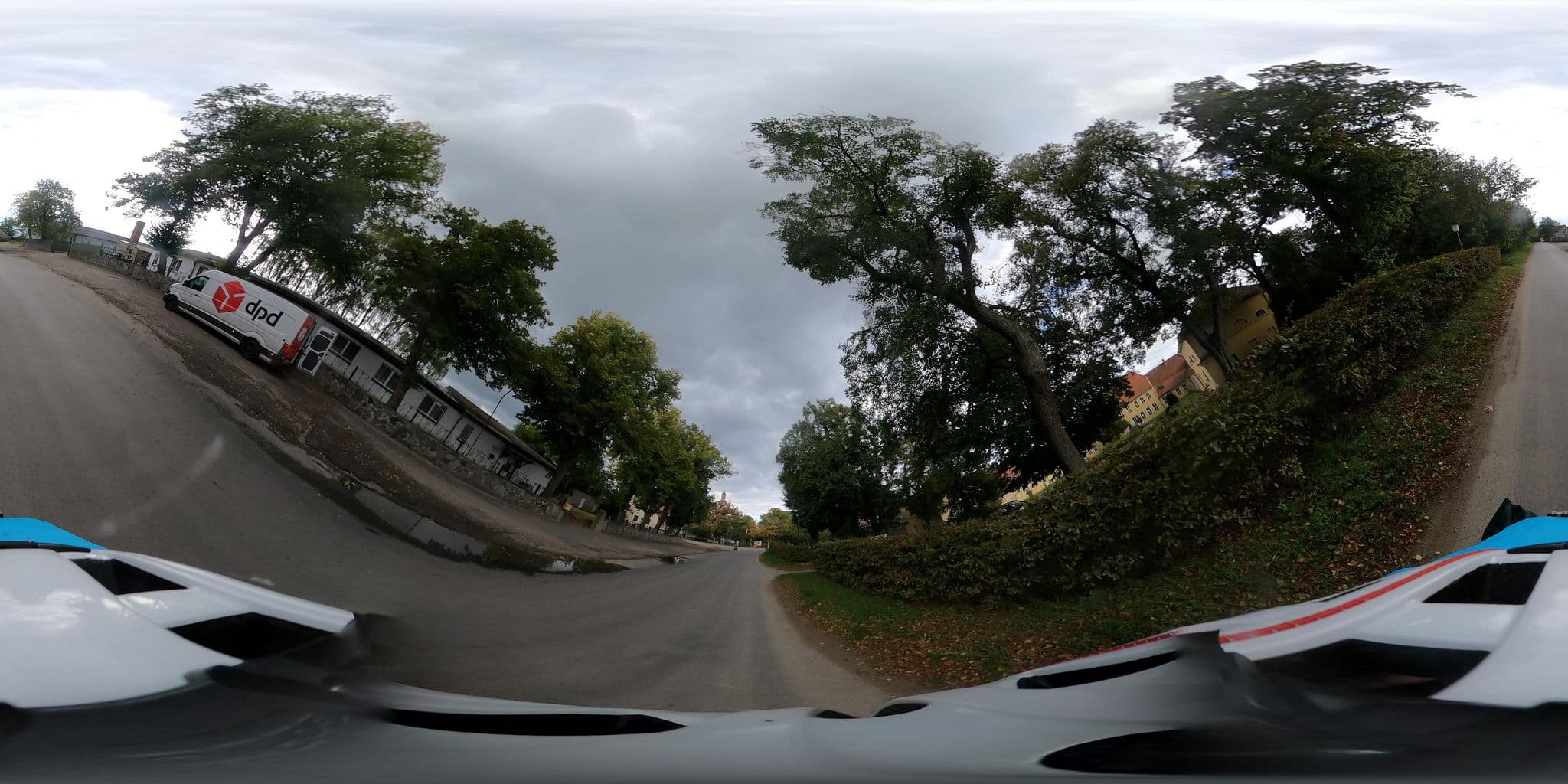 Street view near Gut Blumberg GmbH & Co, Casekow — © Oderradler (CC BY-SA · Mapillary)