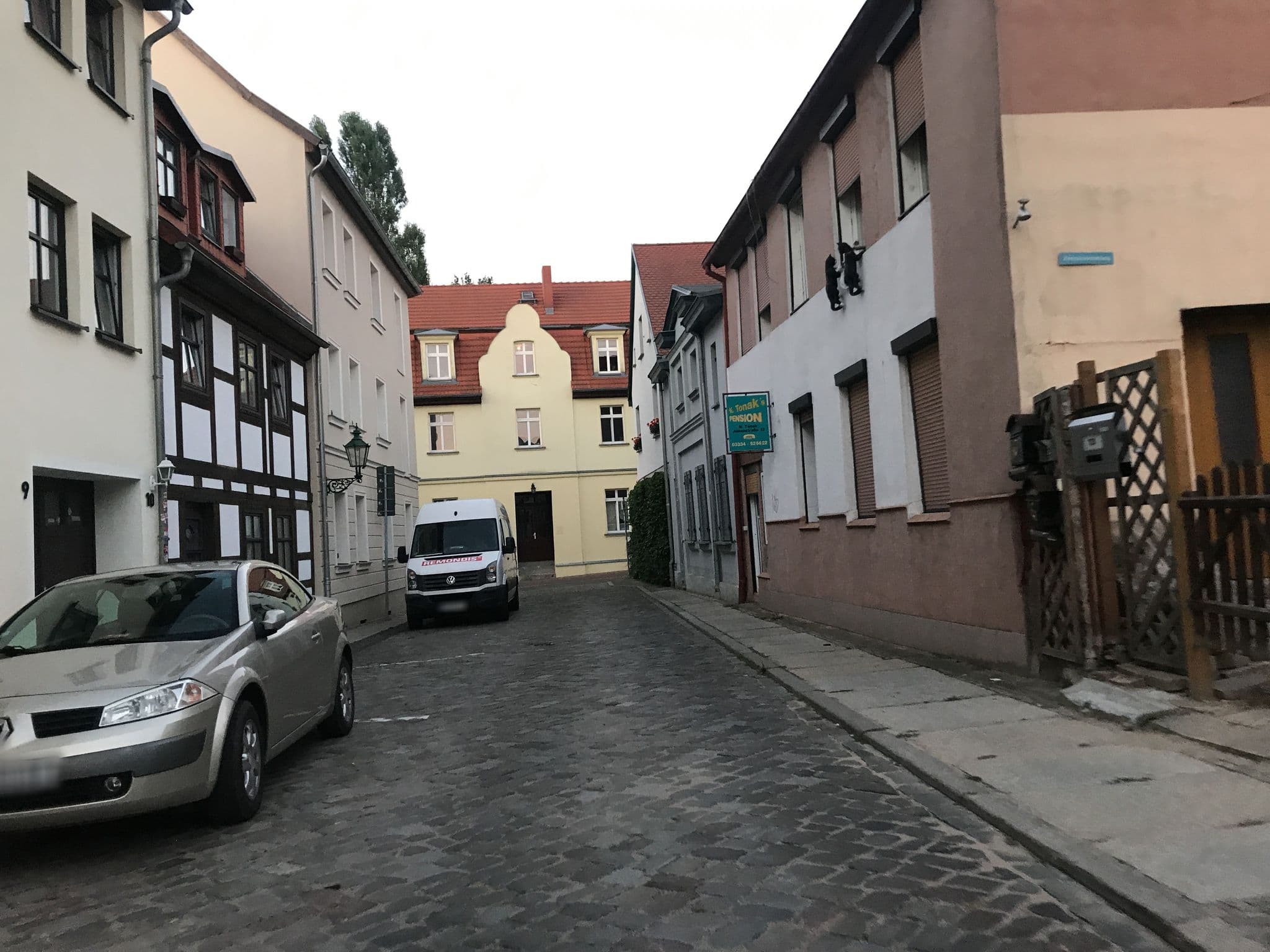 Street view near Tonak Norbert Pension, Eberswalde — © dl7auq (CC BY-SA · Mapillary)