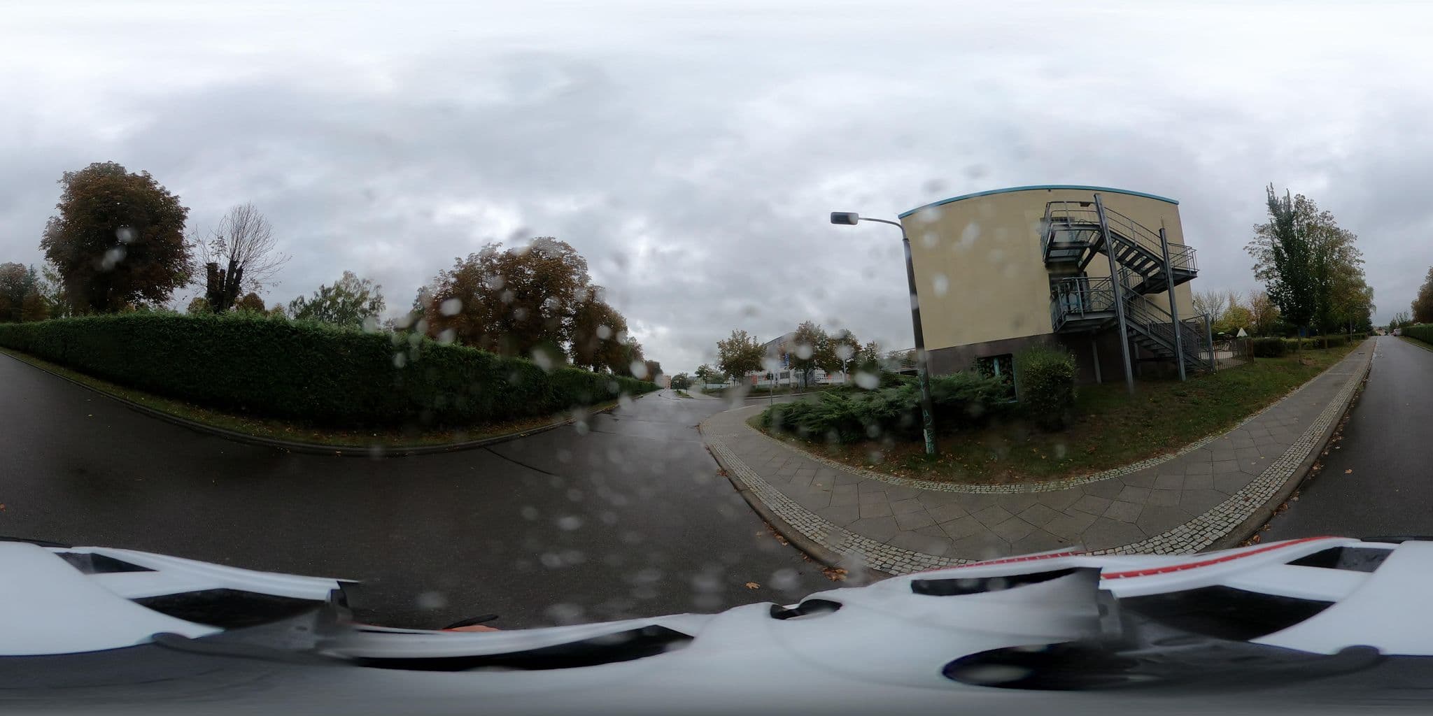 Street view near Pension Sonnenschein, Prenzlau — © Oderradler (CC BY-SA · Mapillary)