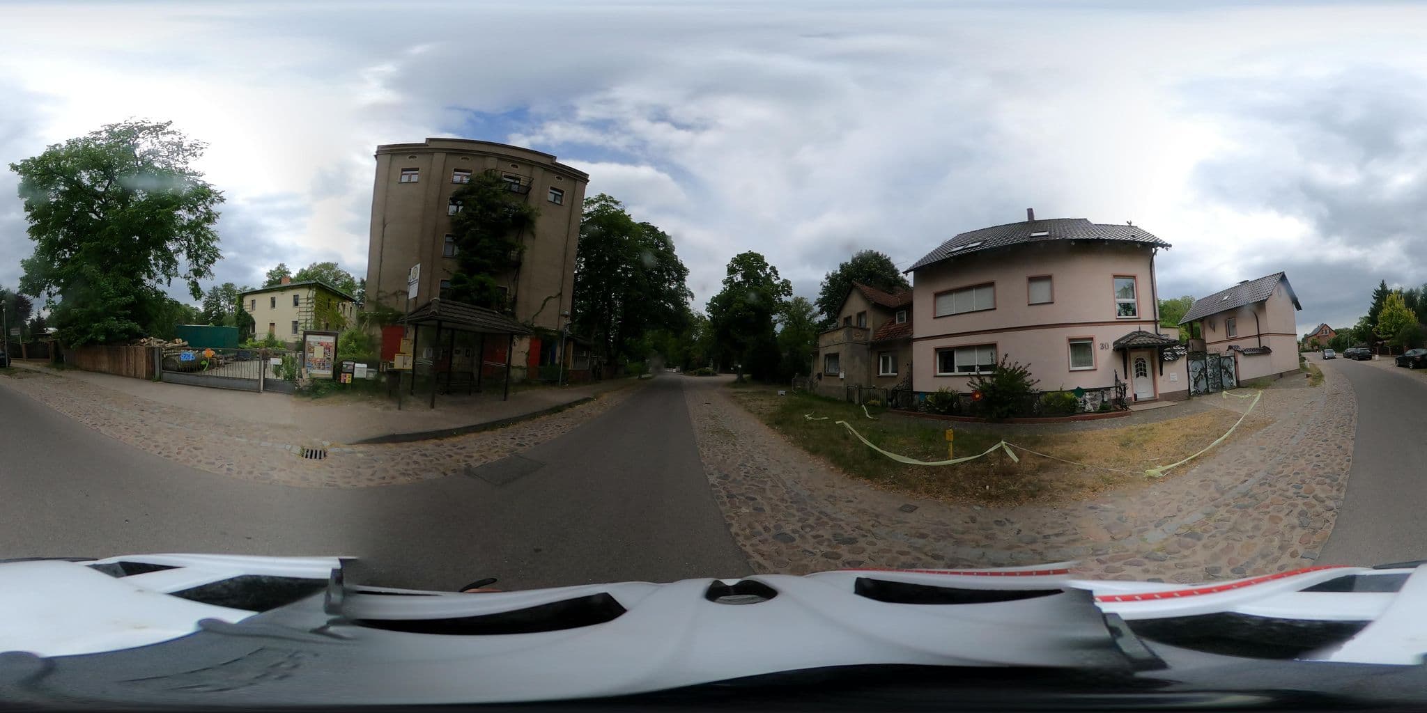 Street view near Mühle Himmelpfort, Fürstenberg — © Oderradler (CC BY-SA · Mapillary)