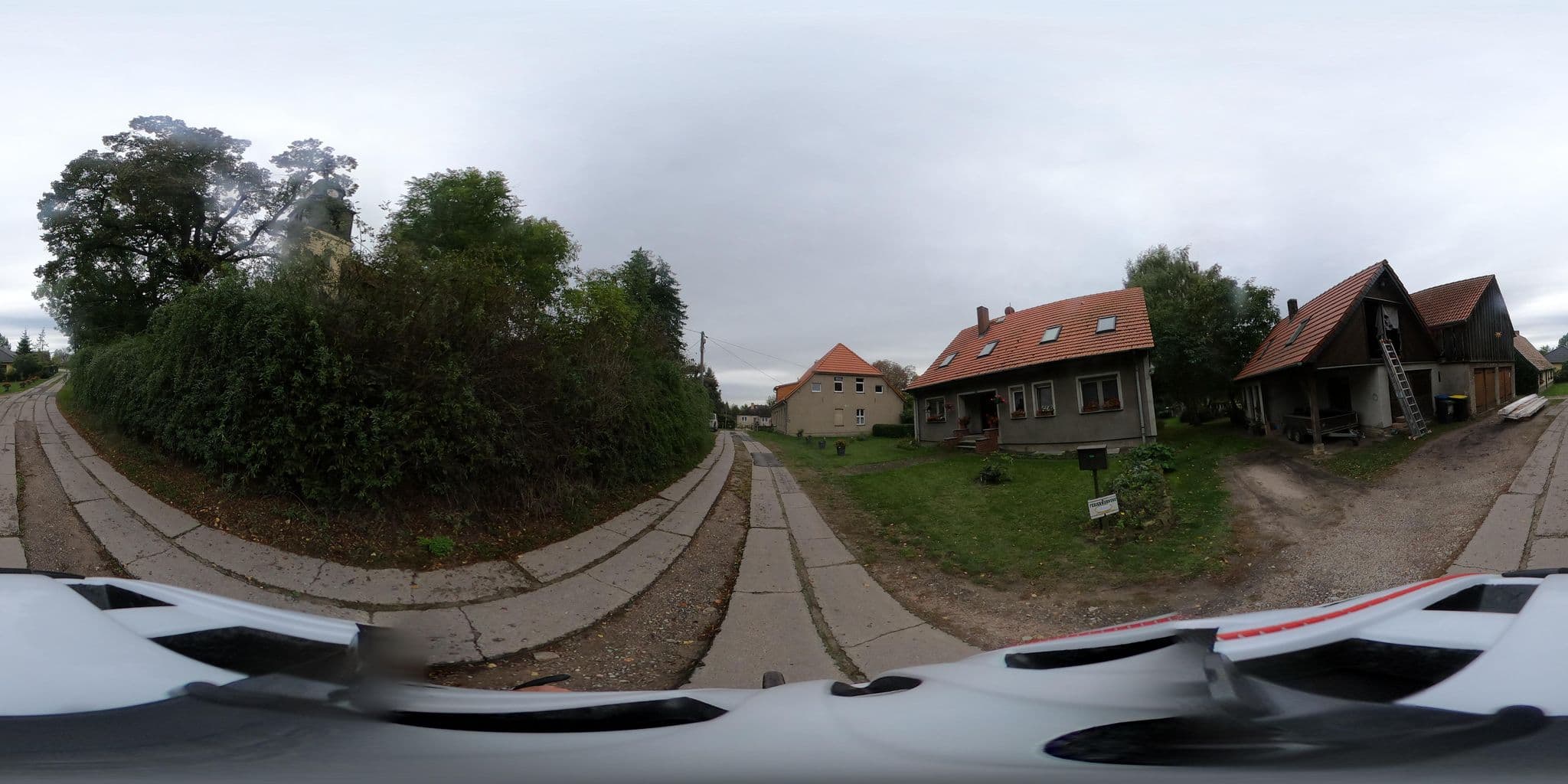Street view near Ferienhaus Sonnenhof, Gramzow — © Oderradler (CC BY-SA · Mapillary)