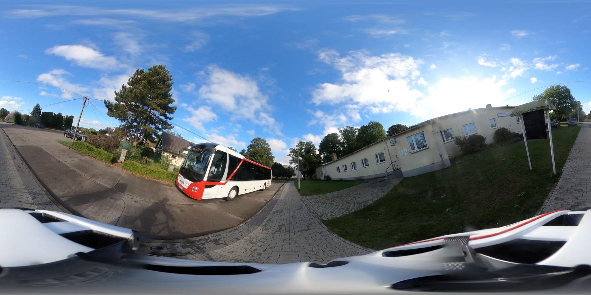 Street view near Gästehaus & Restaurant Göritz, Prenzlau — © Oderradler (CC BY-SA · Mapillary)