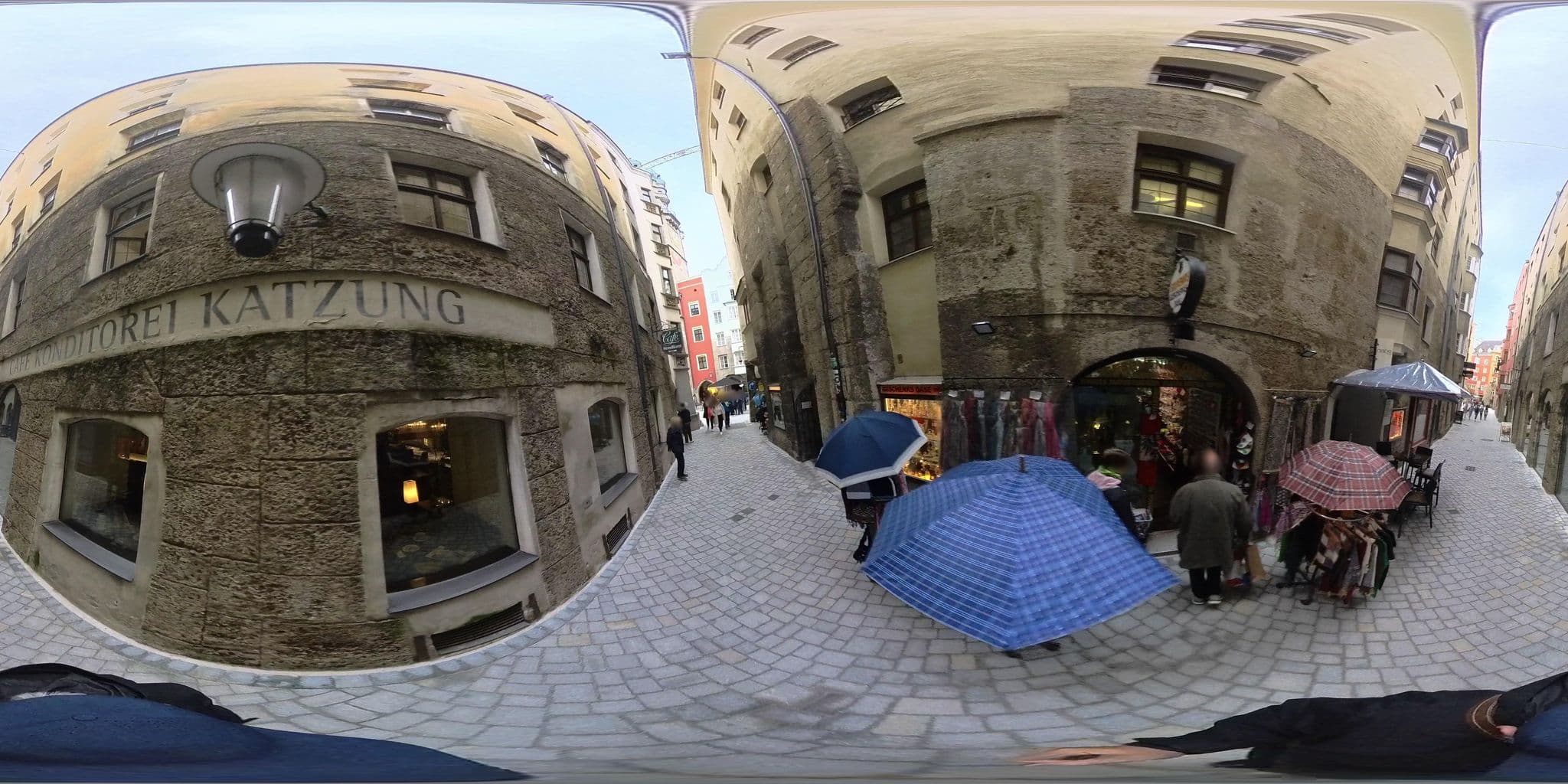 Street view near Weinhaus Happ, Innsbruck — © osmplus_org (CC BY-SA · Mapillary)