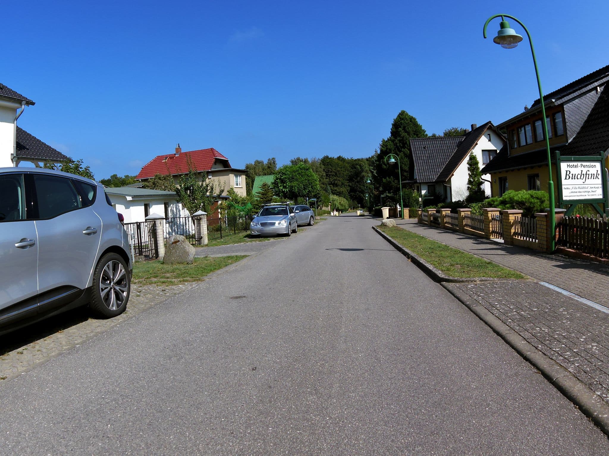 Street view near Pension Buchfink, Loddin — © zoegglmeyr (CC BY-SA · Mapillary)