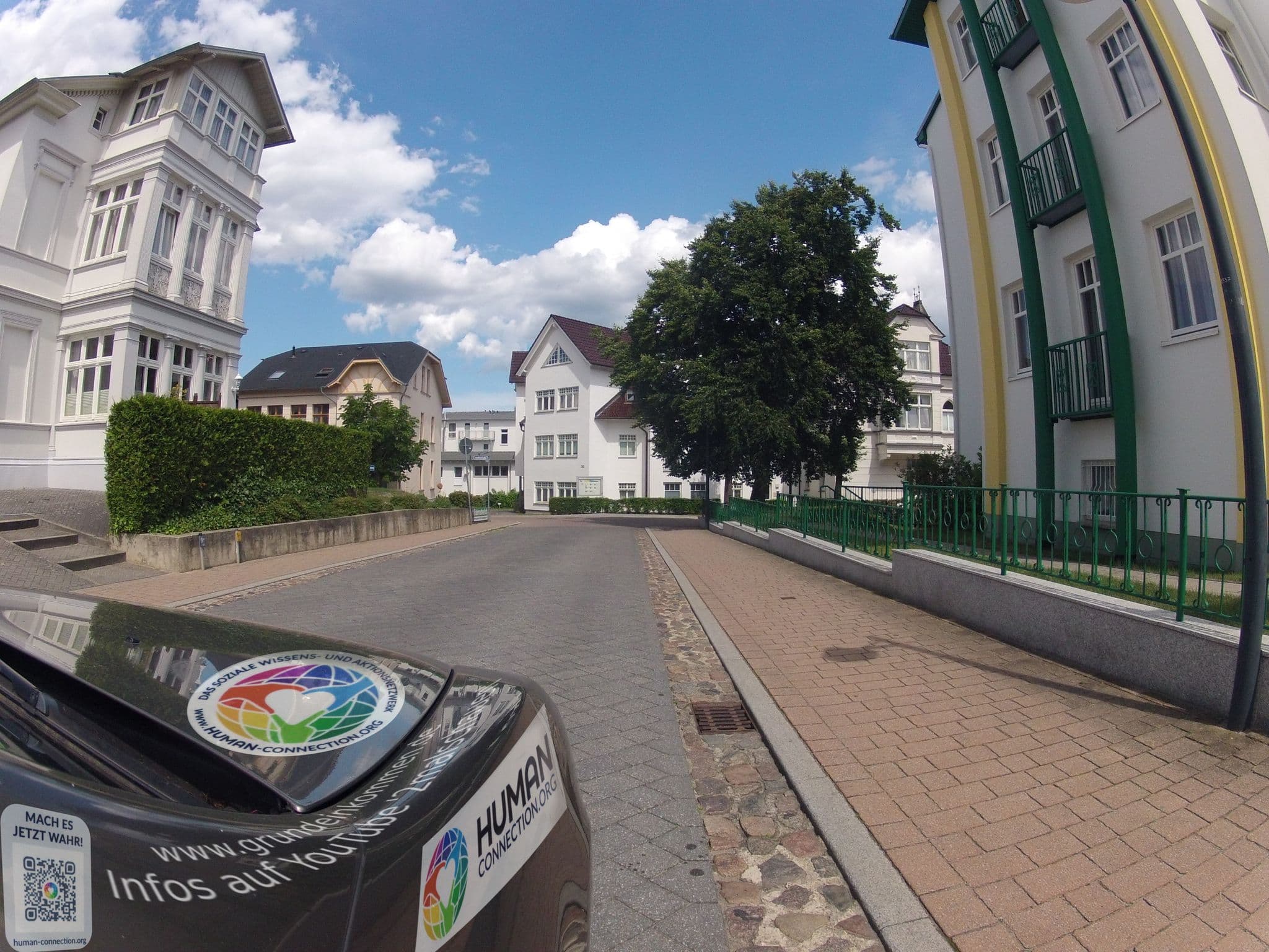 Street view near Appartement Goethe 6, Seebad Heringsdorf — © fahrradfahrer (CC BY-SA · Mapillary)