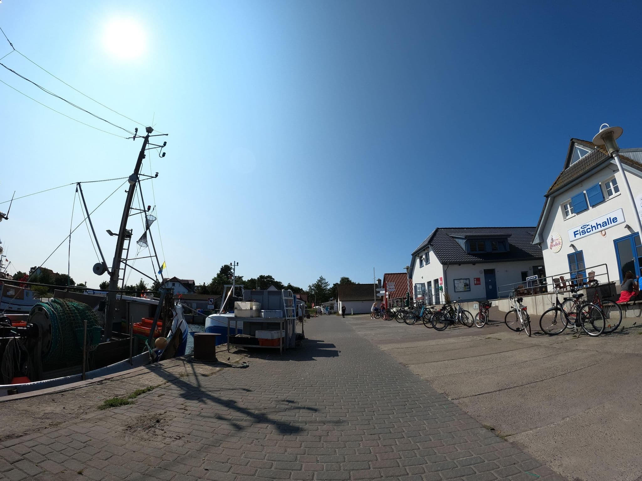 Street view near Hiddenseezimmer, Hiddensee — © strubbl (CC BY-SA · Mapillary)