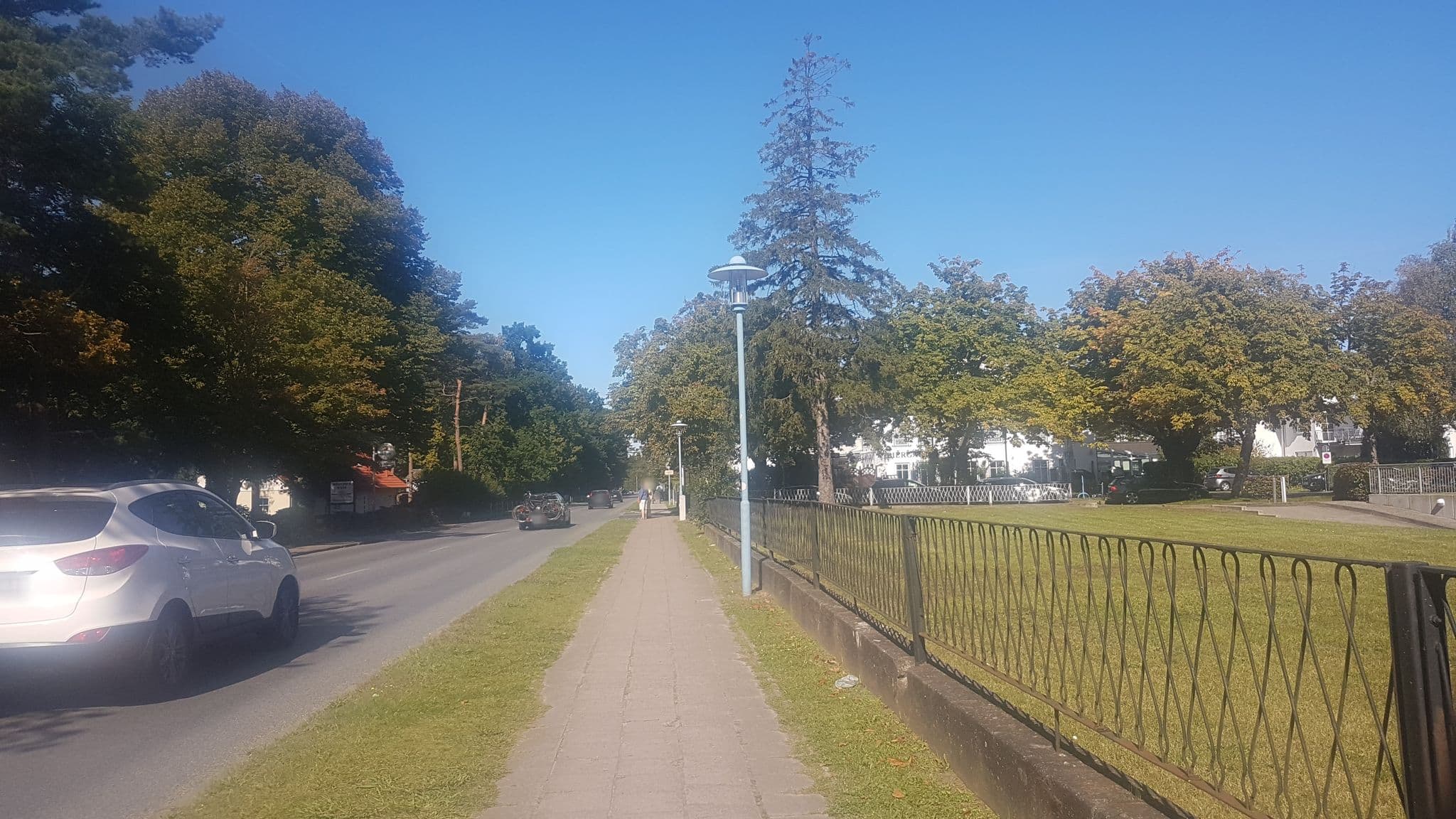 Street view near Kurparkcarree - Ferienwohnung Amber, Wiek — © snowdiver (CC BY-SA · Mapillary)