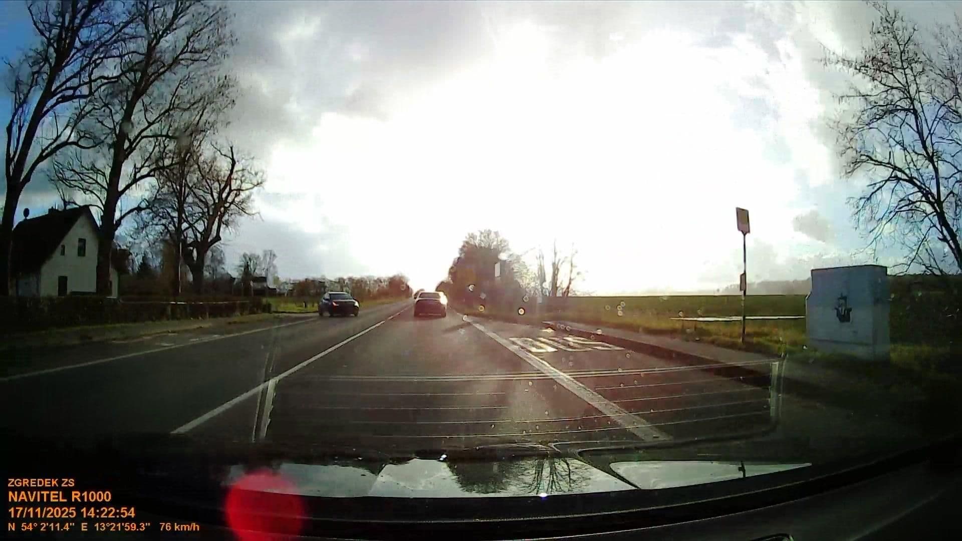 Street view near Pension Drews, Weitenhagen — © d3mol3k (CC BY-SA · Mapillary)