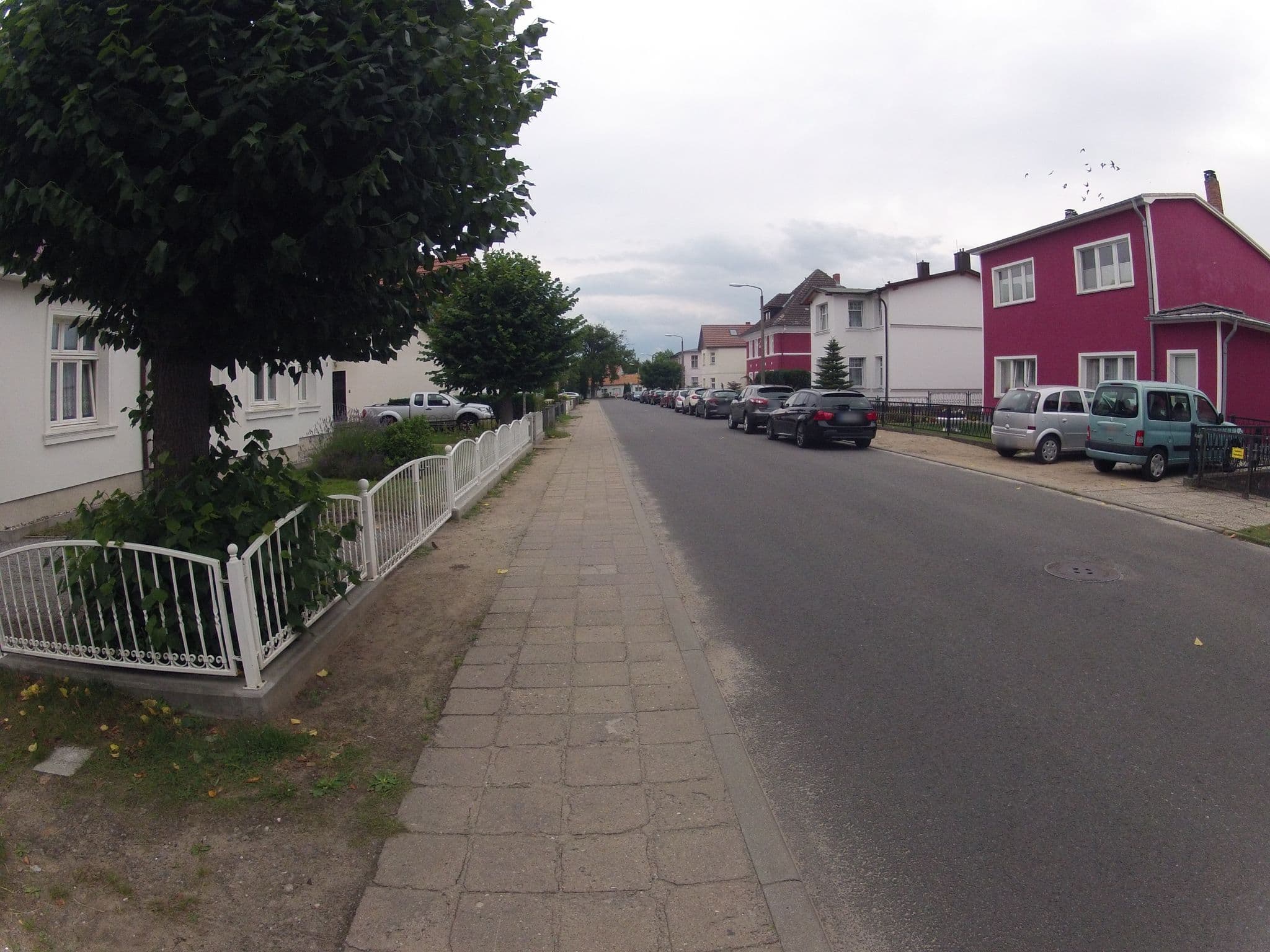 Street view near Haus Sonnenschein Ferienwohnung Ole, Seebad Heringsdorf — © fahrradfahrer (CC BY-SA · Mapillary)