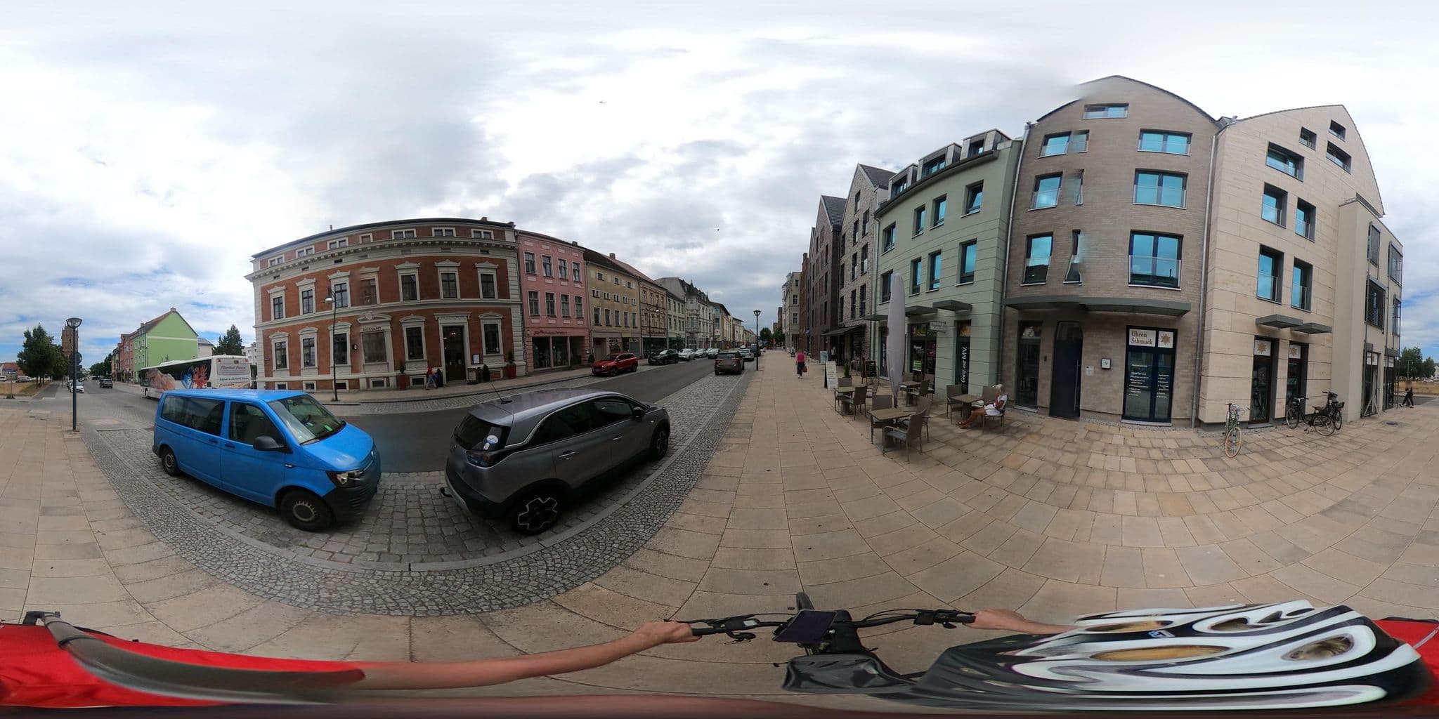 Street view near Alte Post Anklam, Anklam — © Ameba (CC BY-SA · Mapillary)