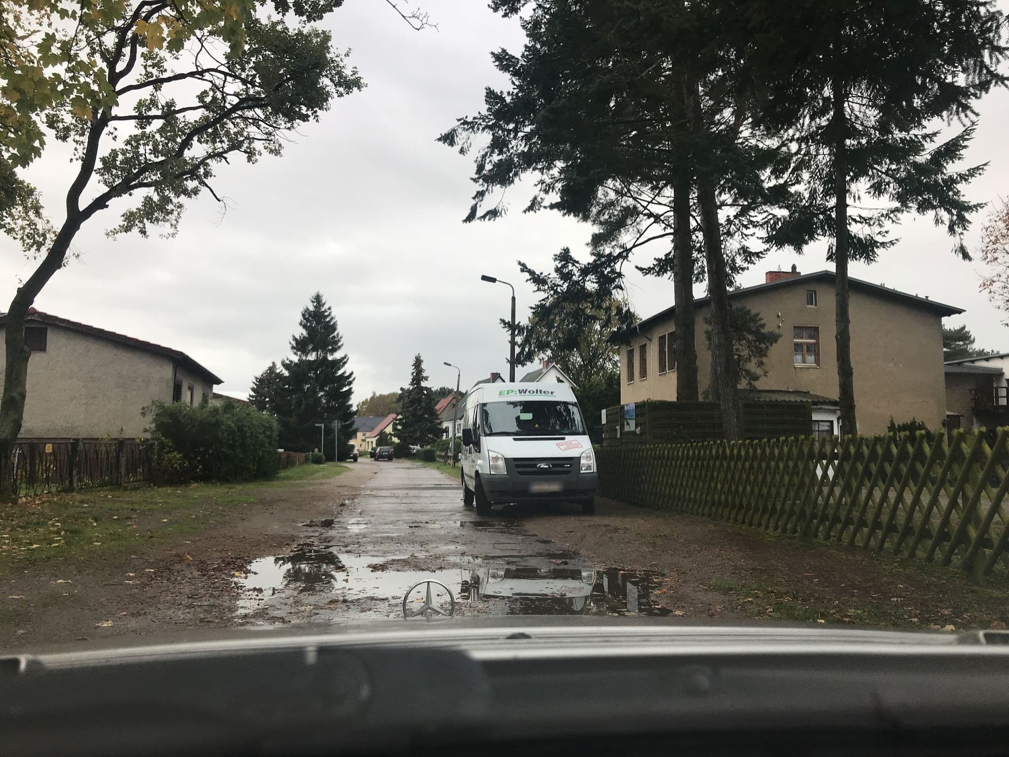 Street view near Ferienwohnung mit Terrasse, Ostseebad Zinnowitz — © saschahaberkorn (CC BY-SA · Mapillary)