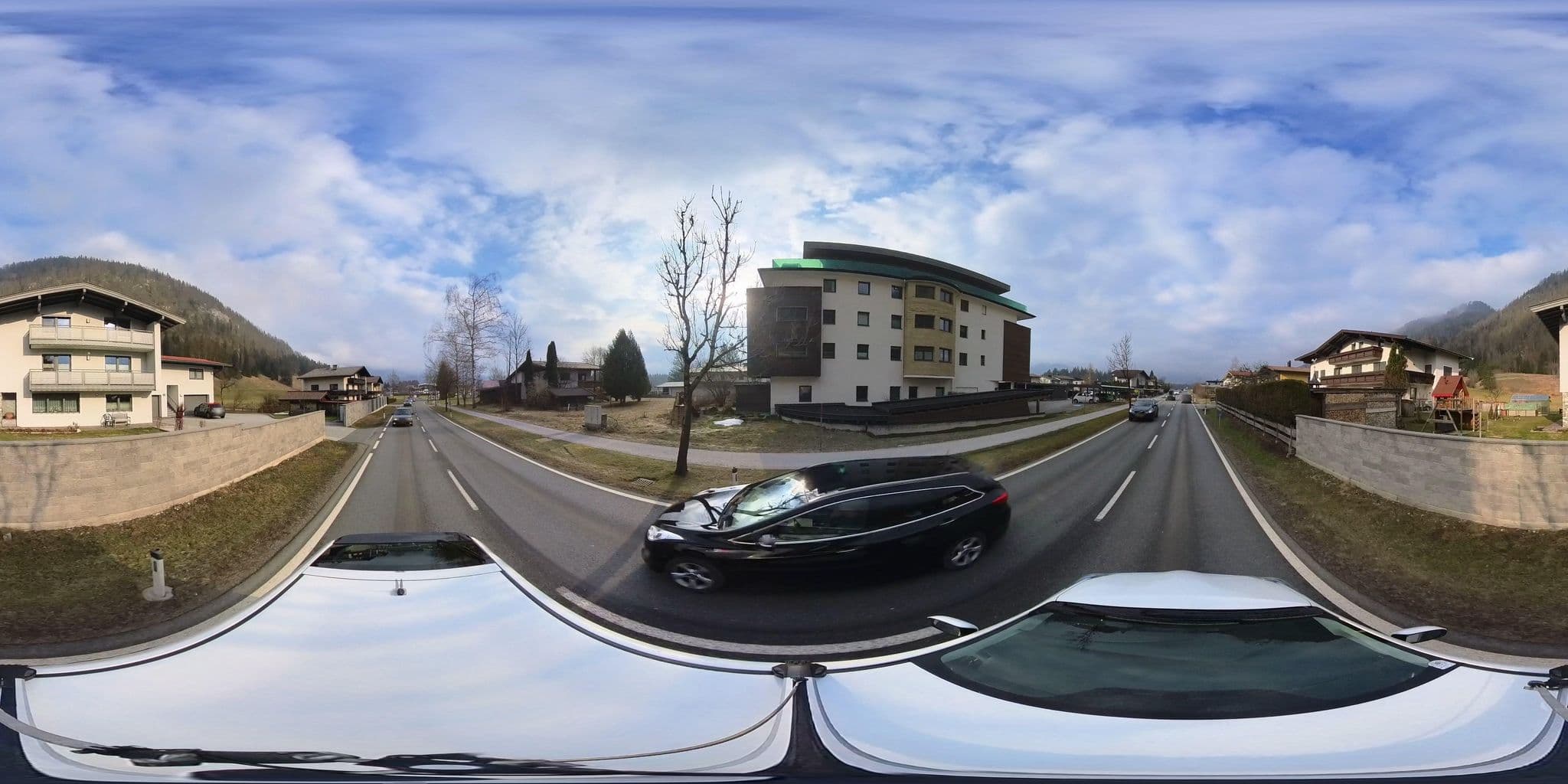 Street view near Hotel Golf Alpin, Kössen — © osmplus_org (CC BY-SA · Mapillary)