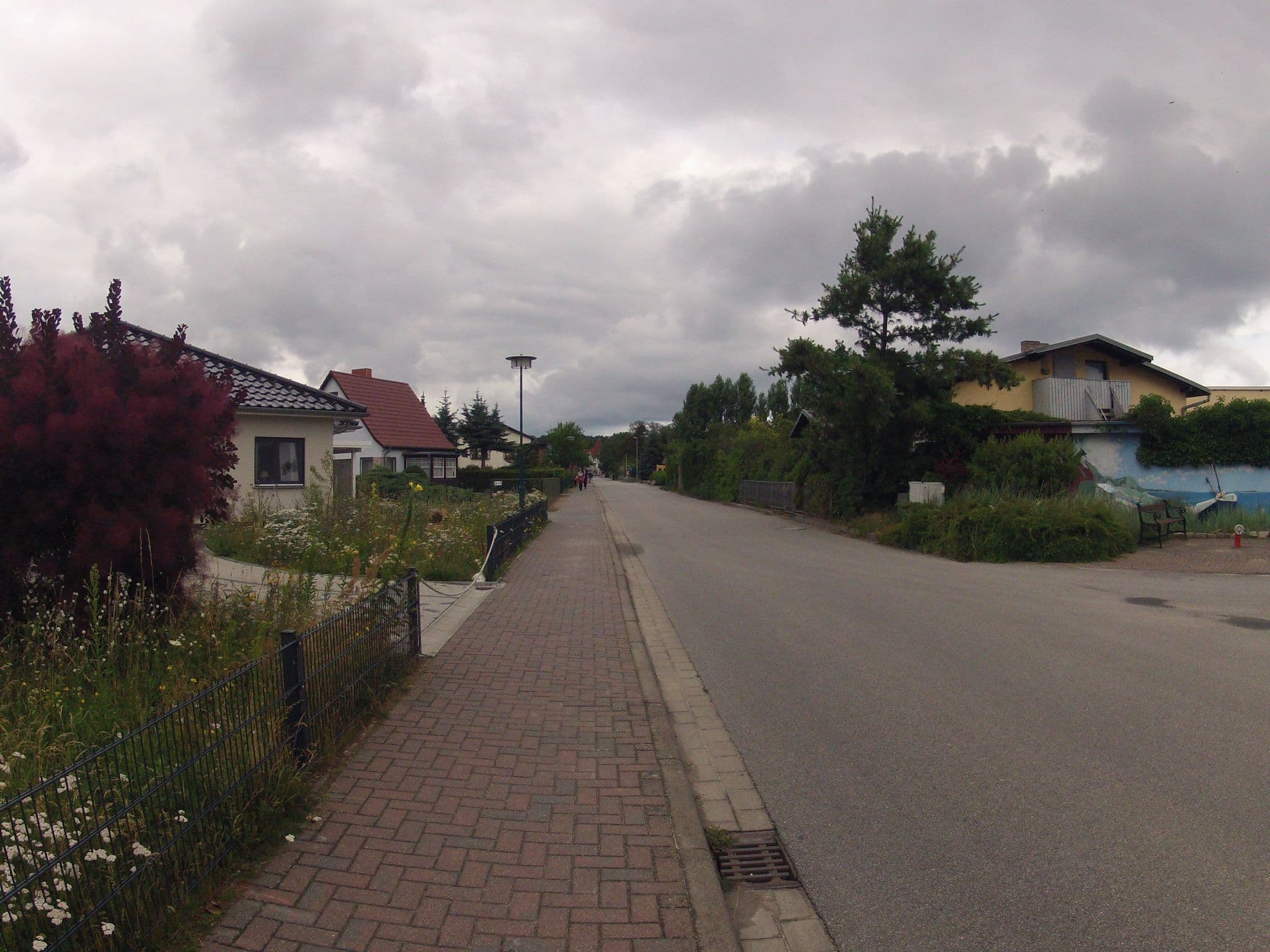 Street view near Ferienanlage Strandidyll, Ostseebad Zinnowitz — © fahrradfahrer (CC BY-SA · Mapillary)