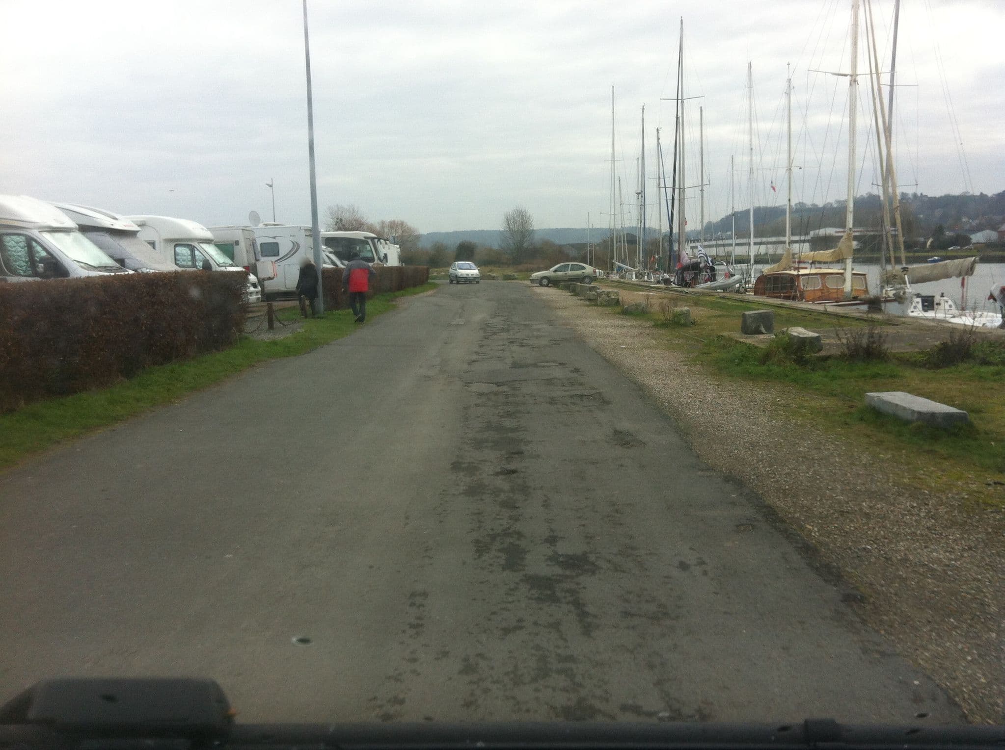 Street view near Aire de Camping Car de Honfleur, Honfleur — © raymond (CC BY-SA · Mapillary)