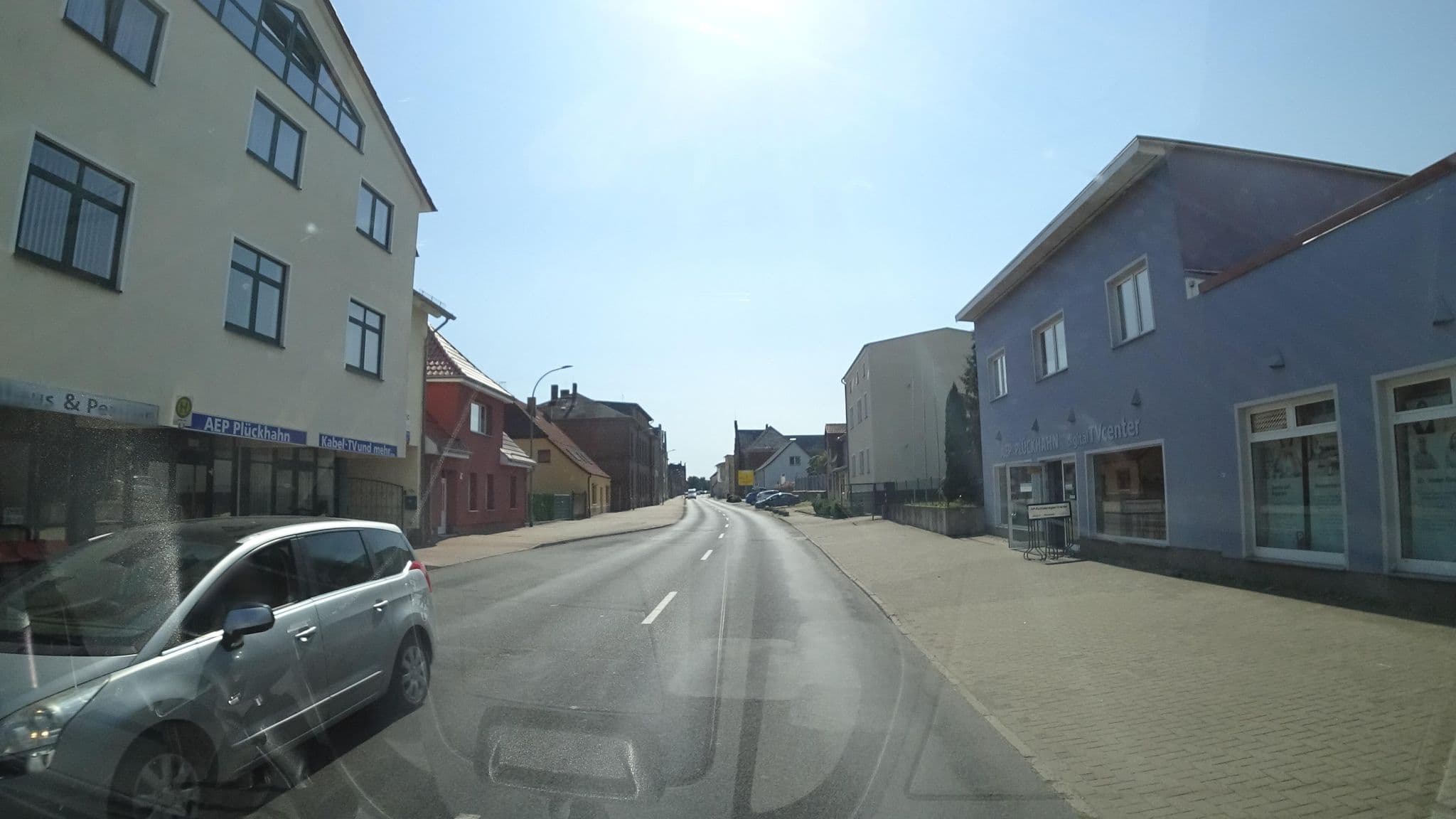 Street view near Pension zum alten Schweden, Wolgast — © flohoff (CC BY-SA · Mapillary)