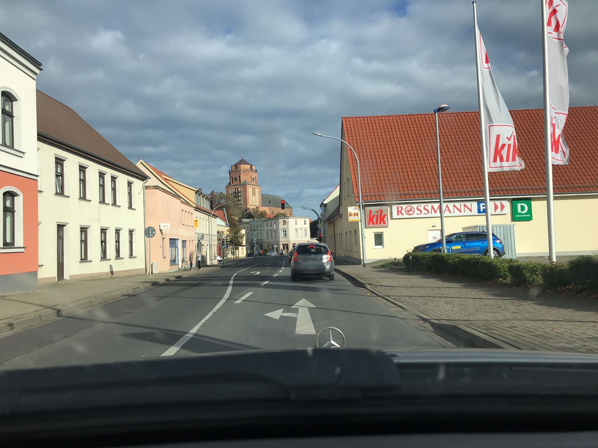 Street view near City-Hotel Wolgast, Wolgast — © saschahaberkorn (CC BY-SA · Mapillary)